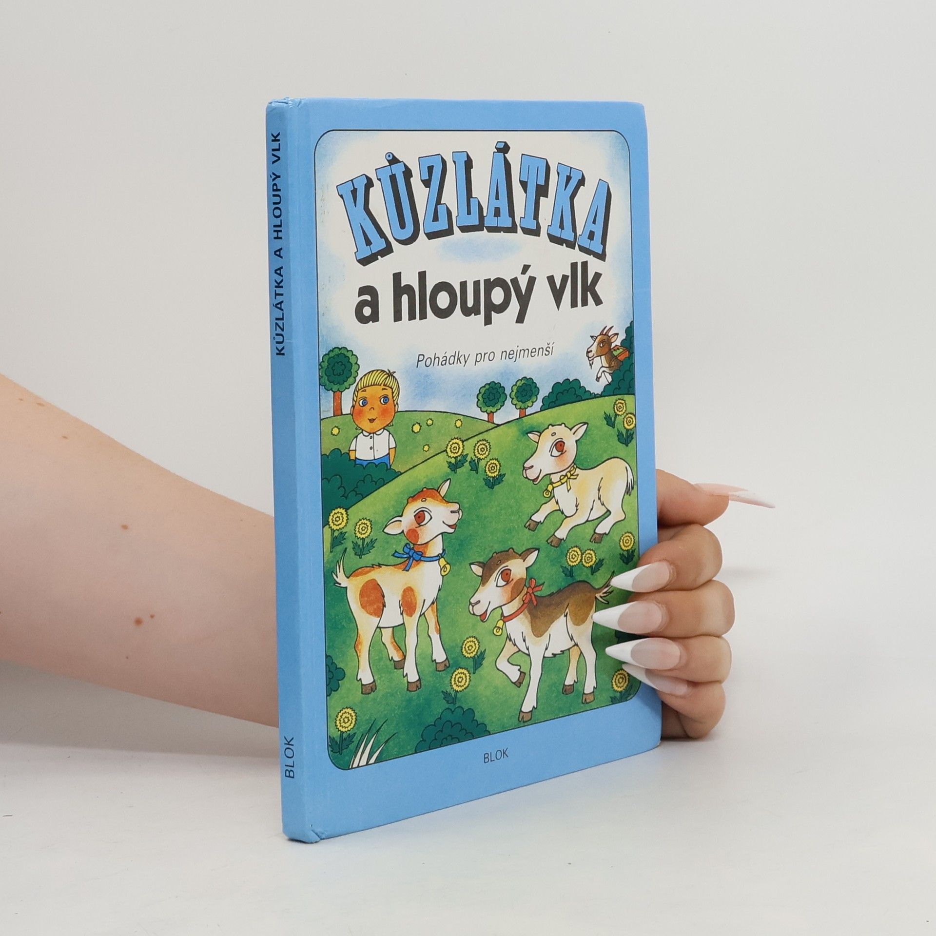 Václav Renč Kůzlátka a hloupý vlk