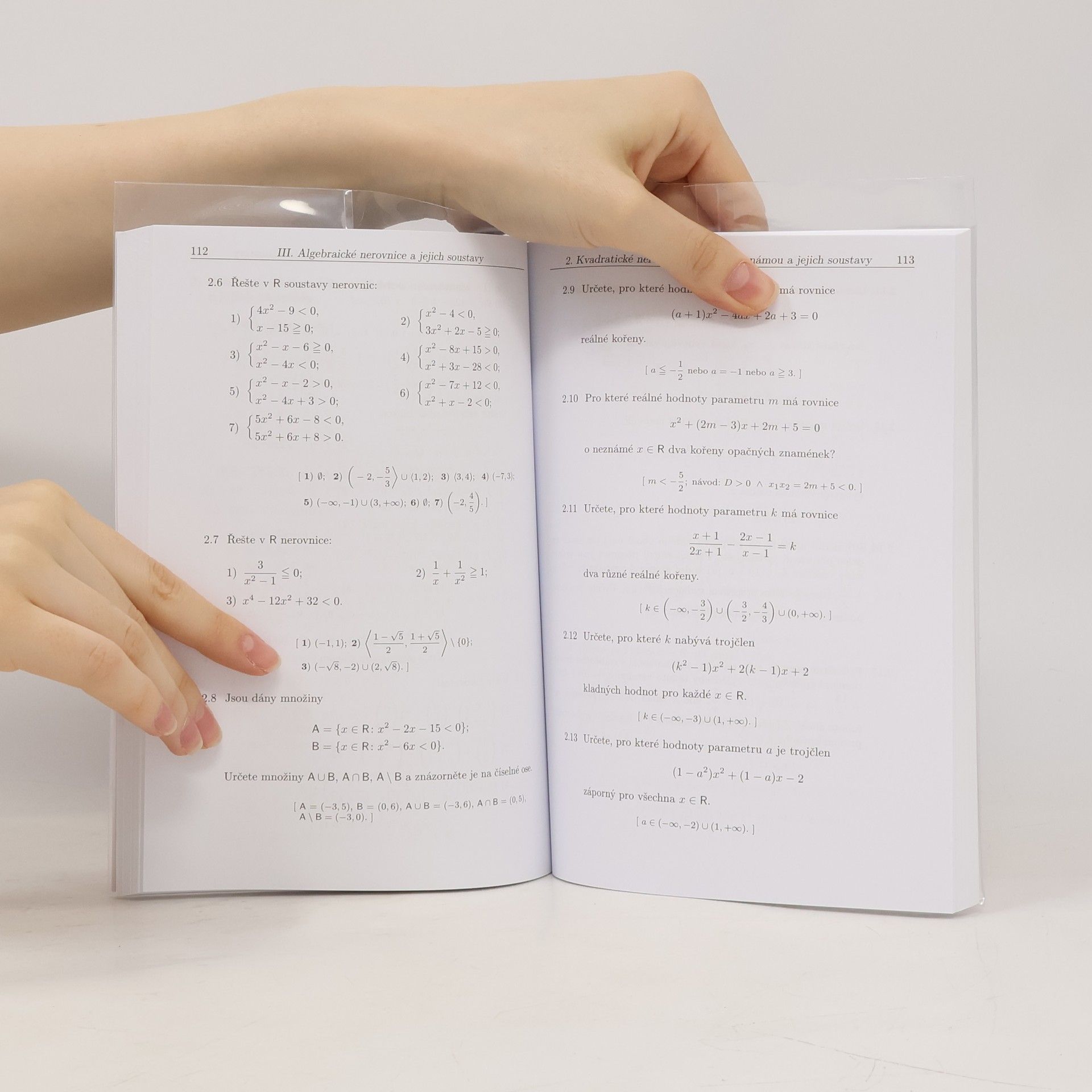 František Janeček Sbírka úloh z matematiky pro střední školy