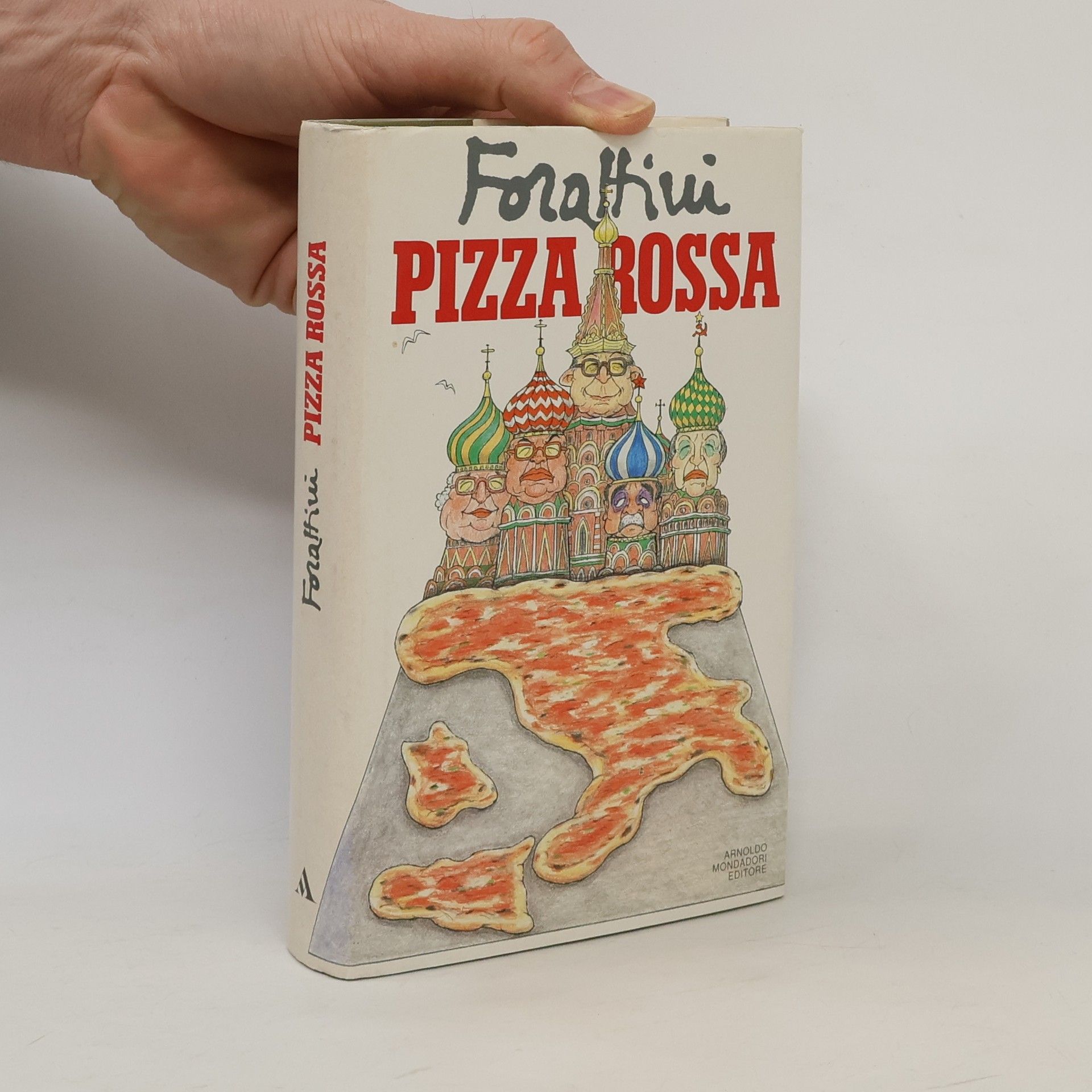 Giorgio Forattini Pizza rossa