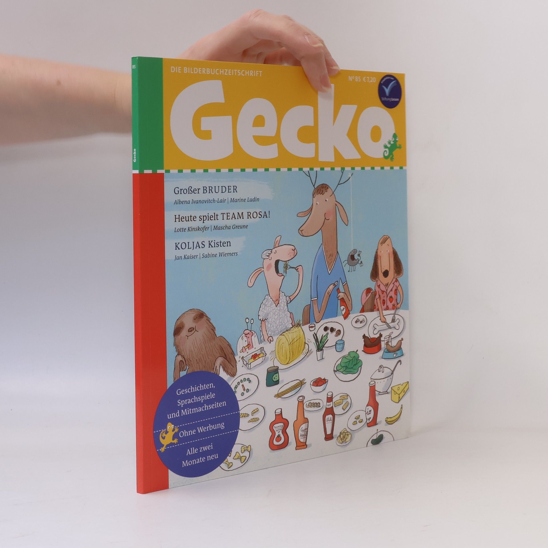 Albena Ivanovitch-Lair Gecko Kinderzeitschrift Band 85