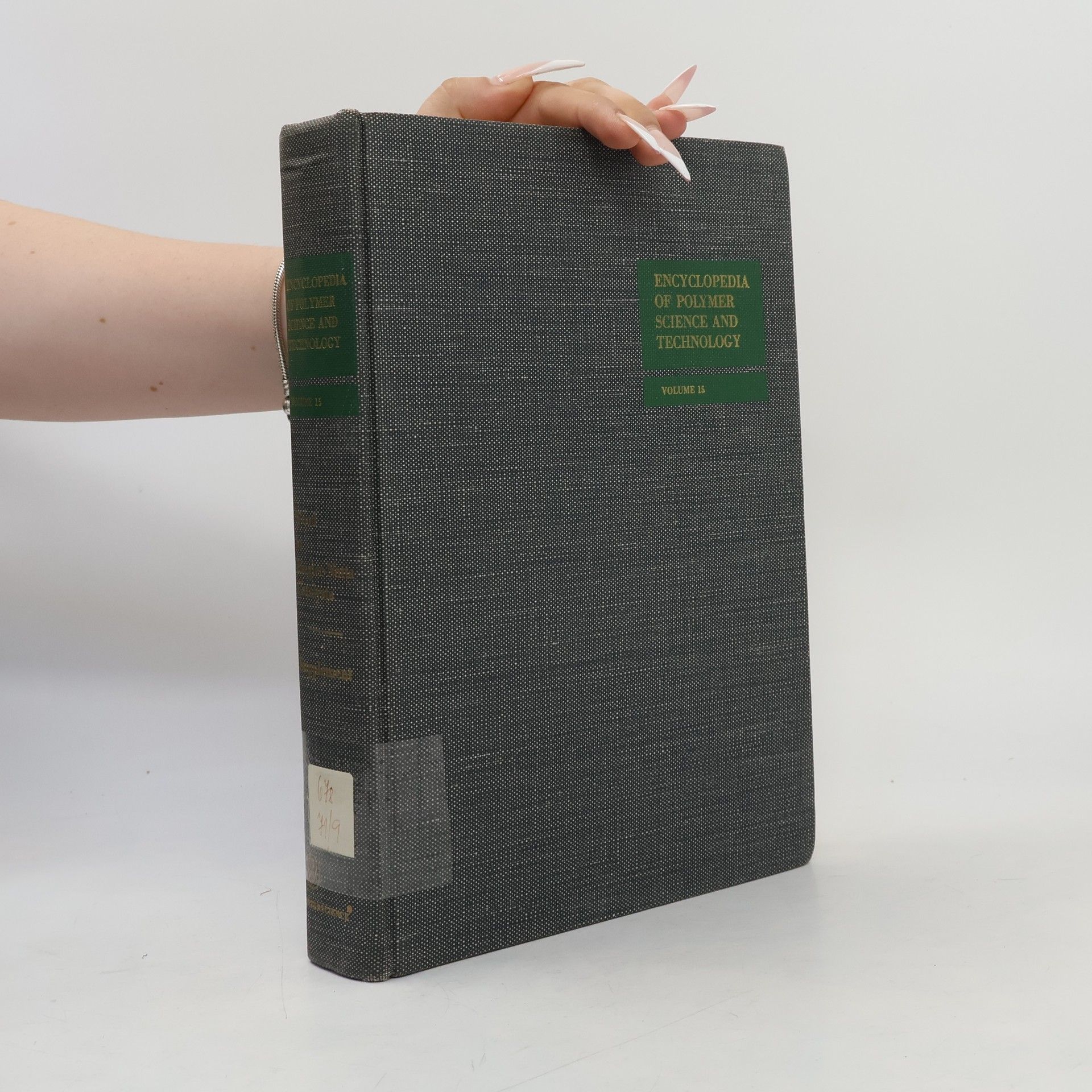 Herman Francis Mark Encyclopedia of Polymer Science and Technology