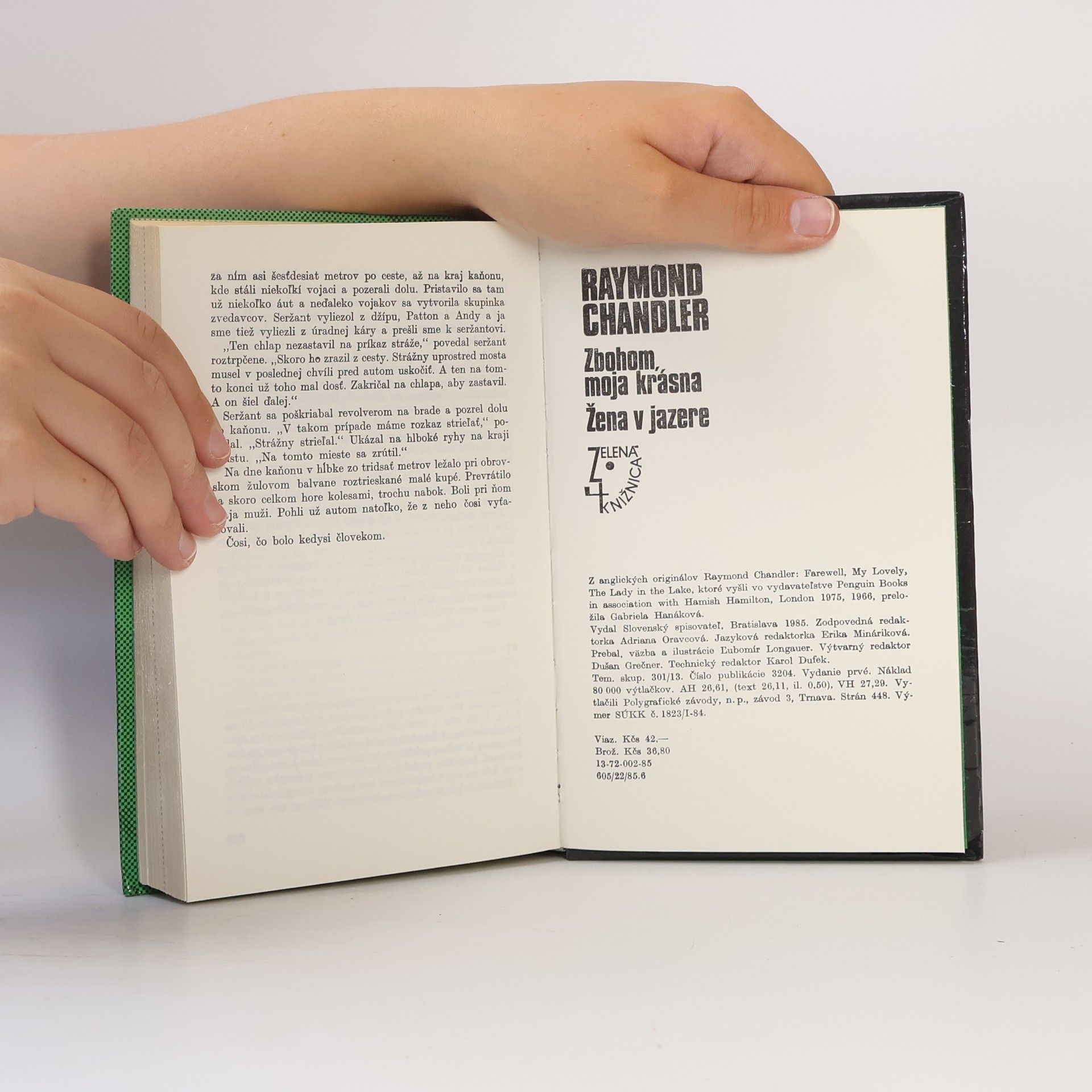 Raymond Chandler Zbohom, moja krásna. Žena v jazere