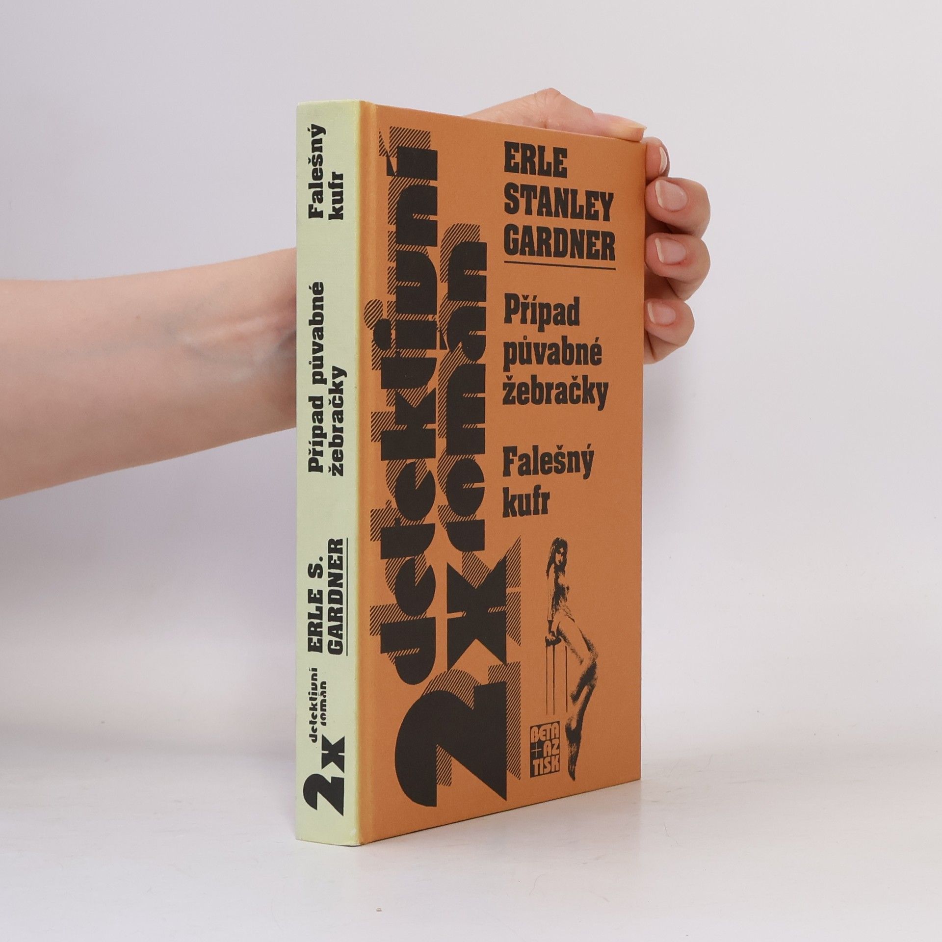 Erle Stanley Gardner 2x detektivní román - Případ půvabné žebračky. Falešný kufr