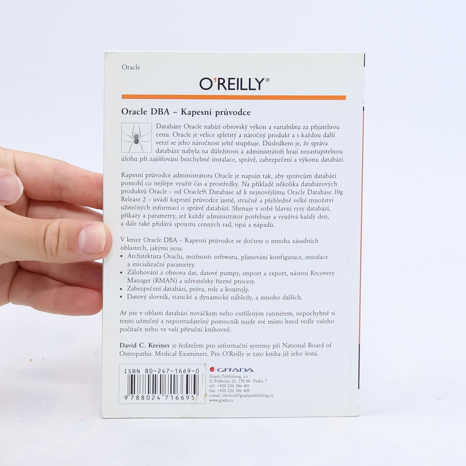 David C. Kreines Oracle DBA. Kapesní průvodce