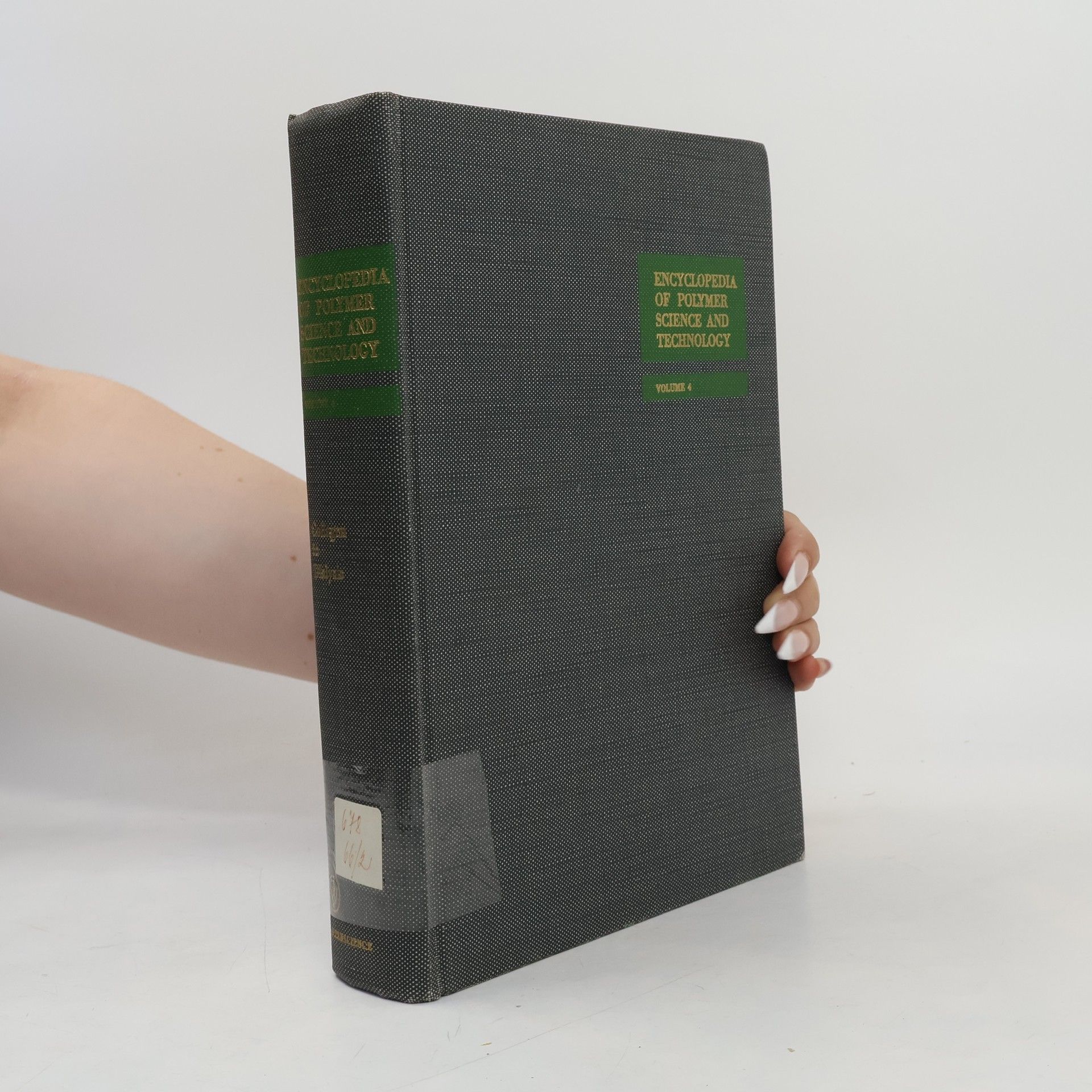 Autorenkollektiv Encyclopedia of Polymer Science and Technology 4