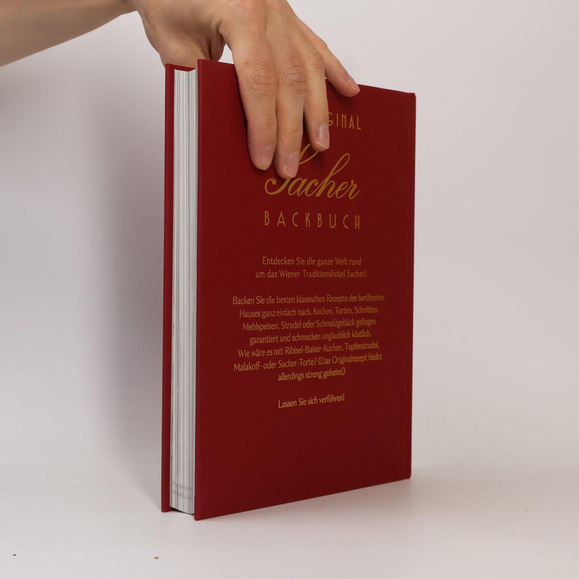Dominik Stolzer Das original Sacher Backbuch