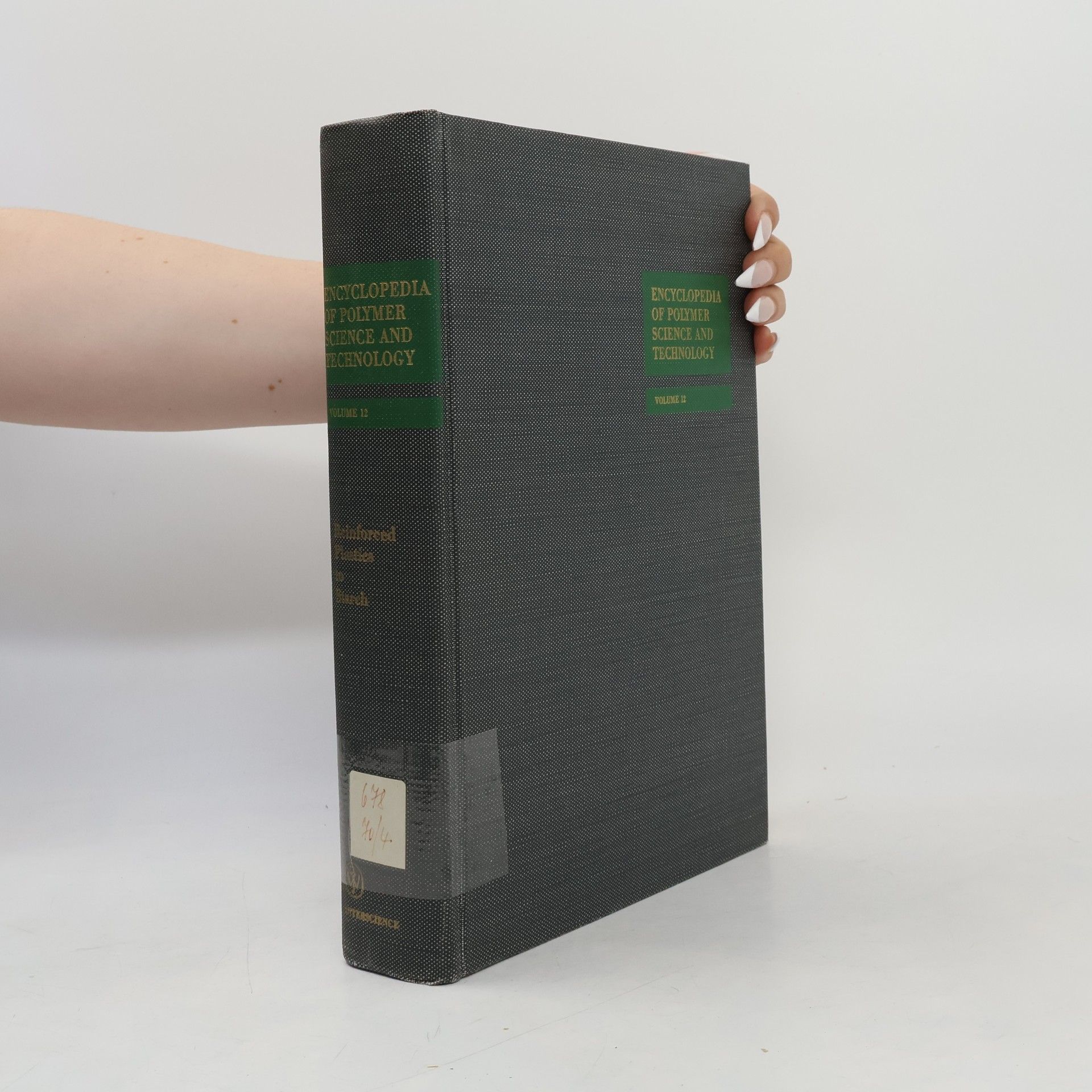 Herman F. Mark Encyclopedia of Polymer Science and Technology