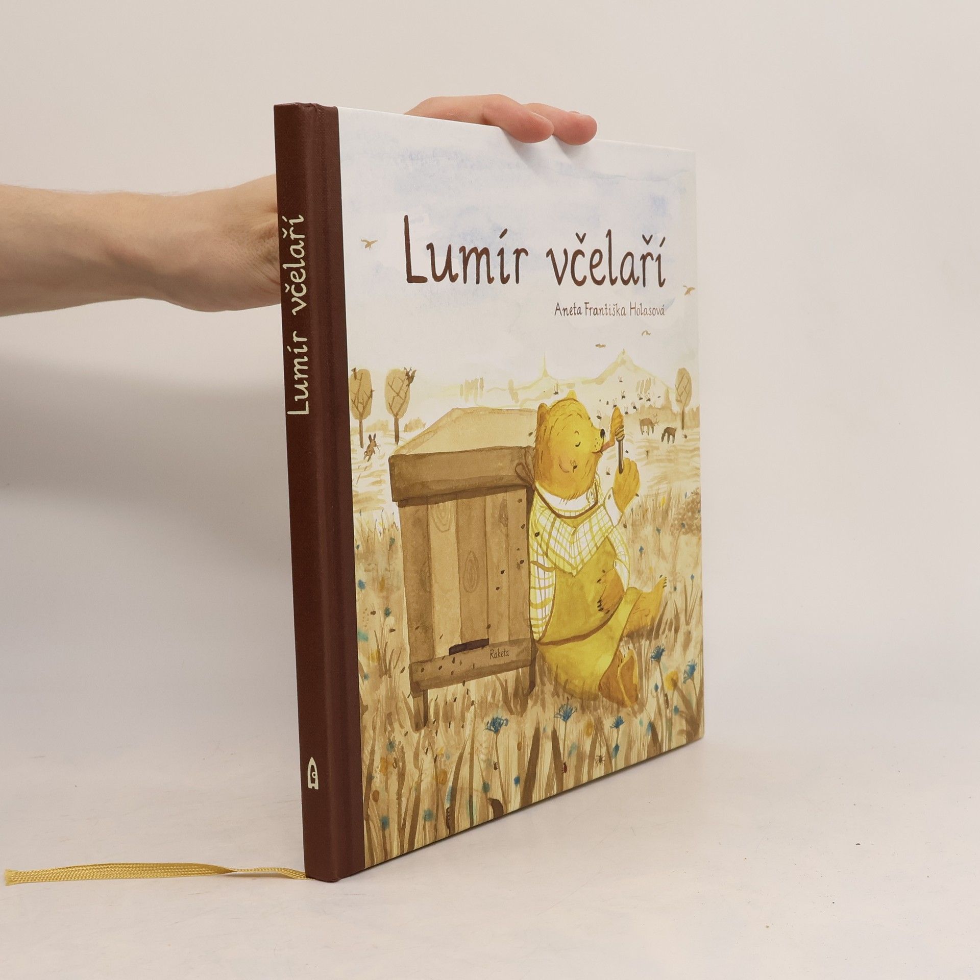 Aneta Františka‏ Holasová‏ Lumír včelaří, aneb, Medový slabikář