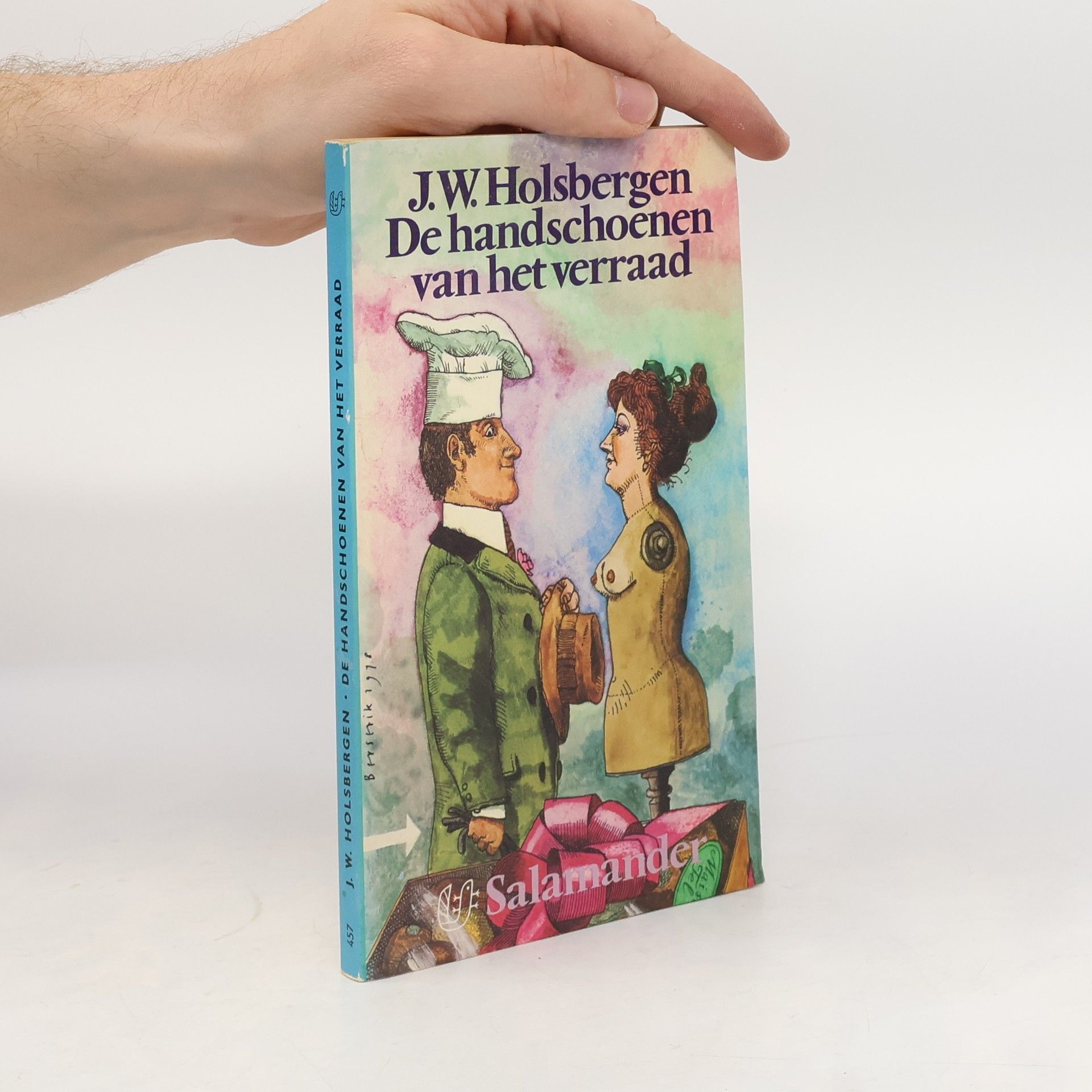 Jan Willem Holsbergen Salamander - 457: De handschoenen van het verraad