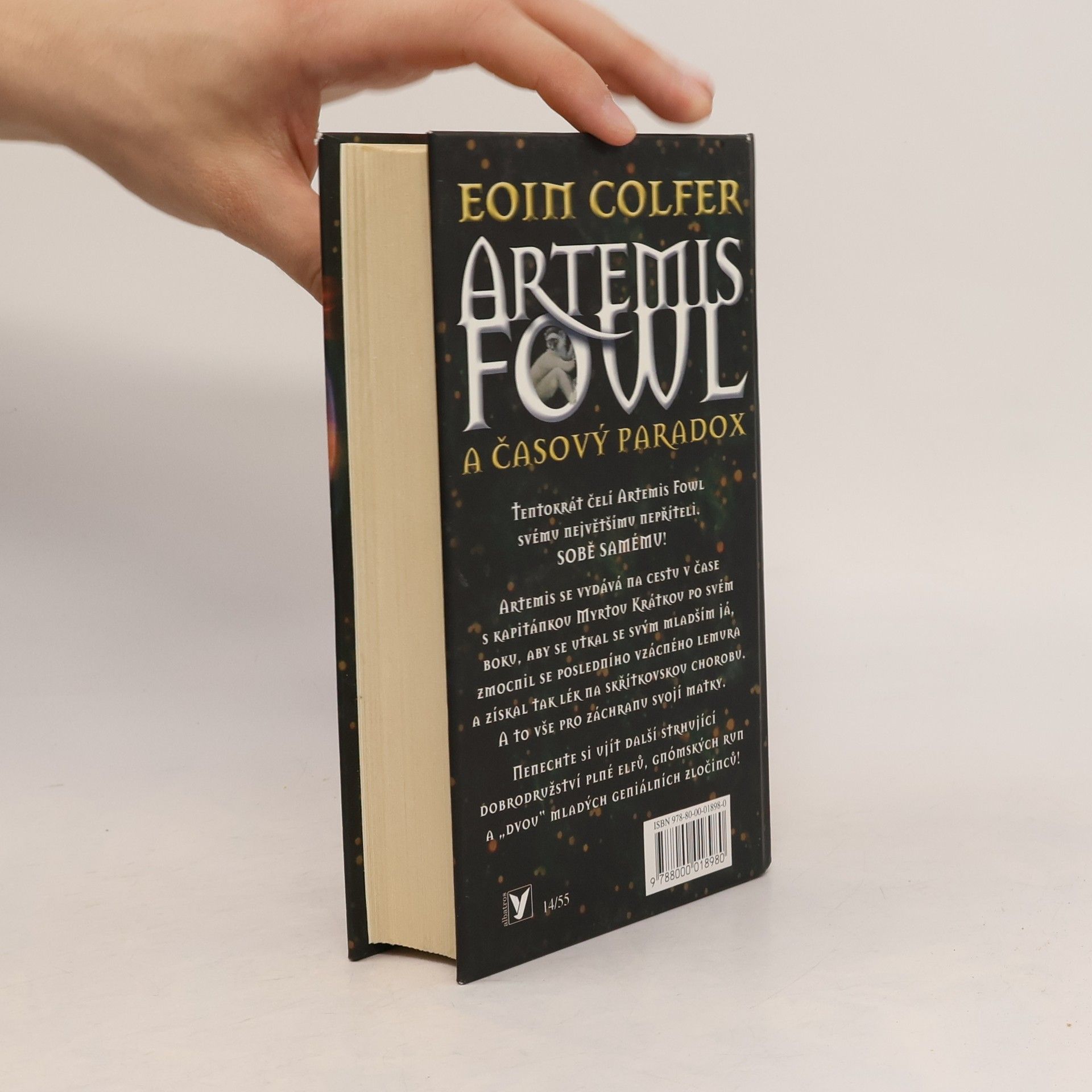 Eoin Colfer Artemis Fowl a časový paradox
