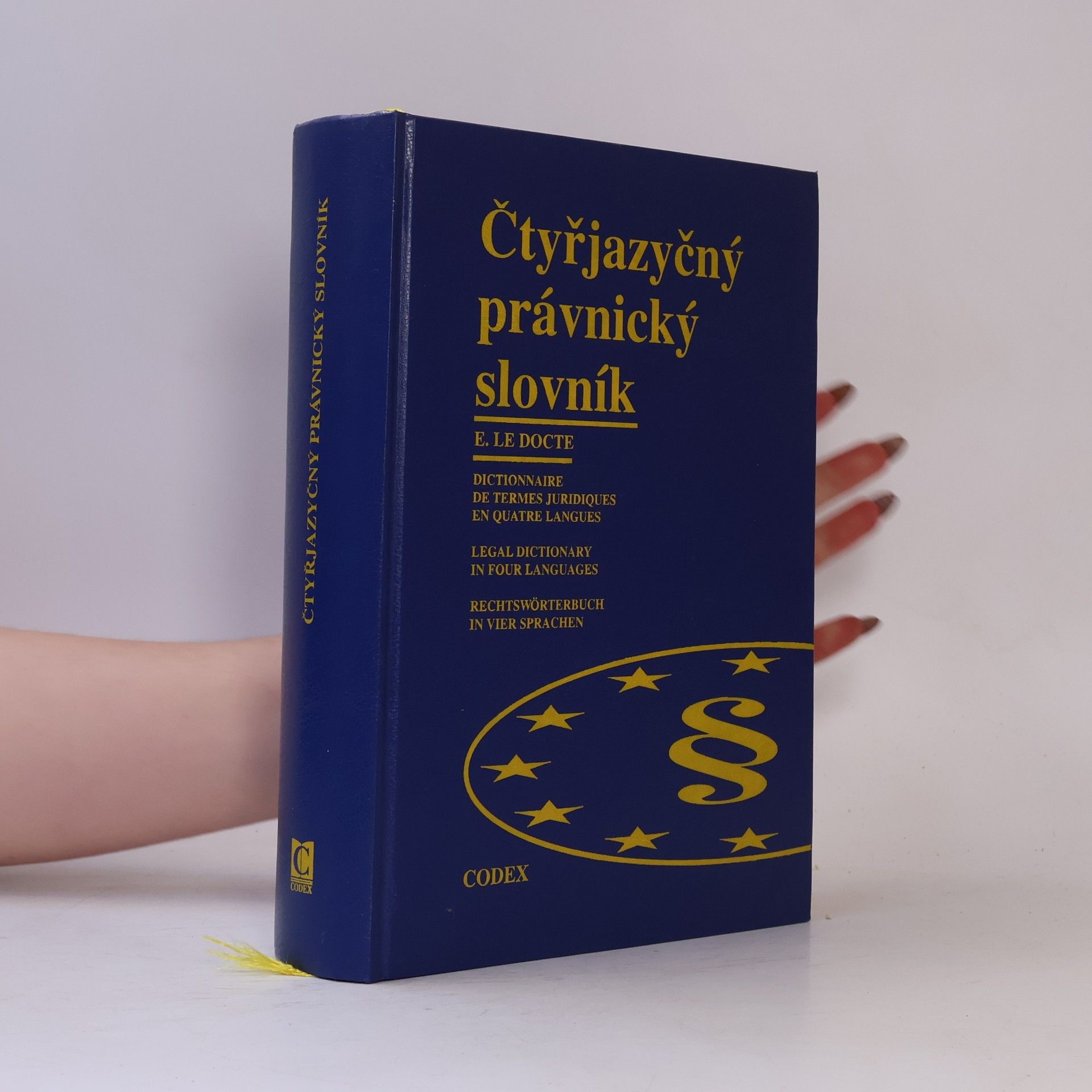 Edgard Le Docte Čtyřjazyčný právnický slovník