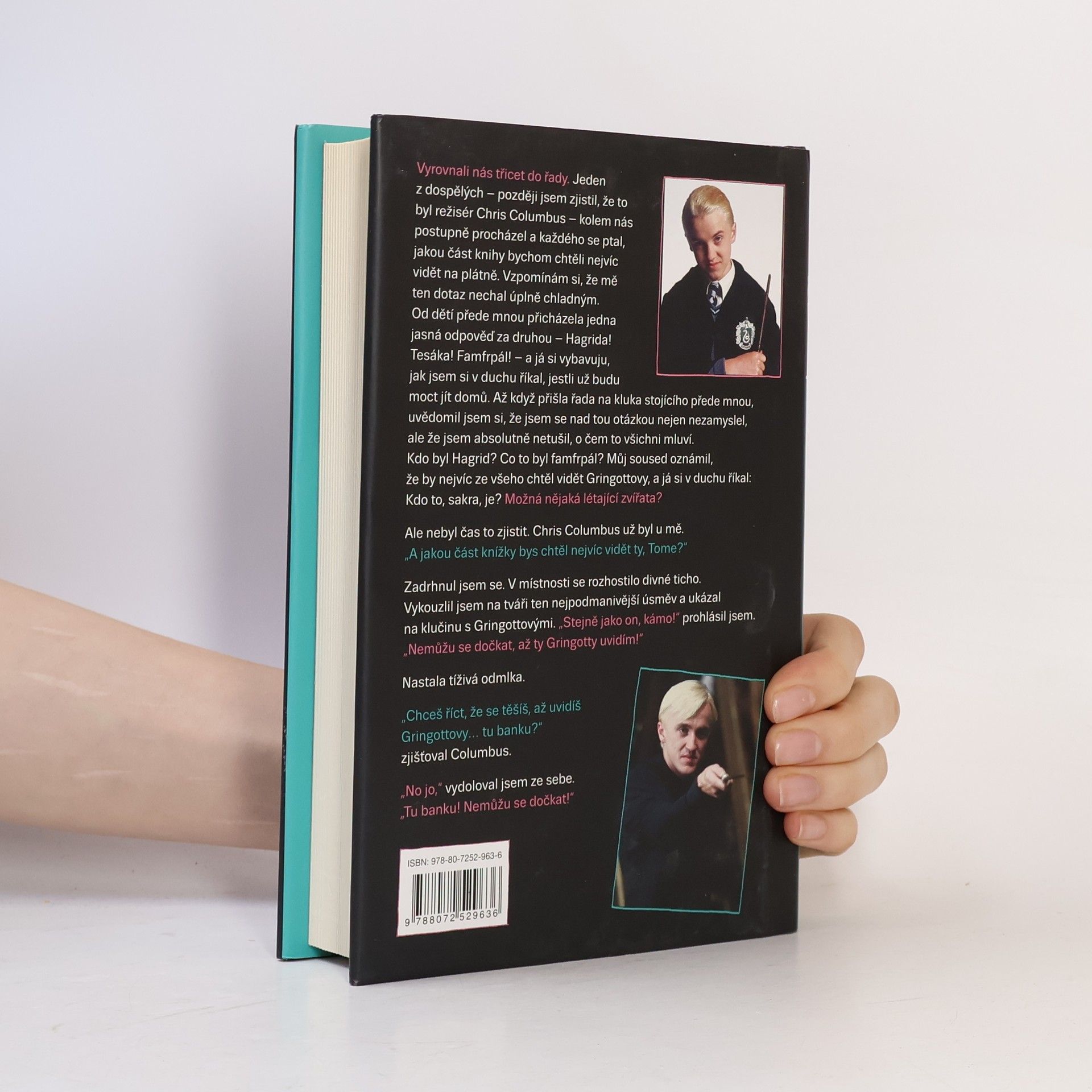 Tom Felton S kouzelnickou hůlkou