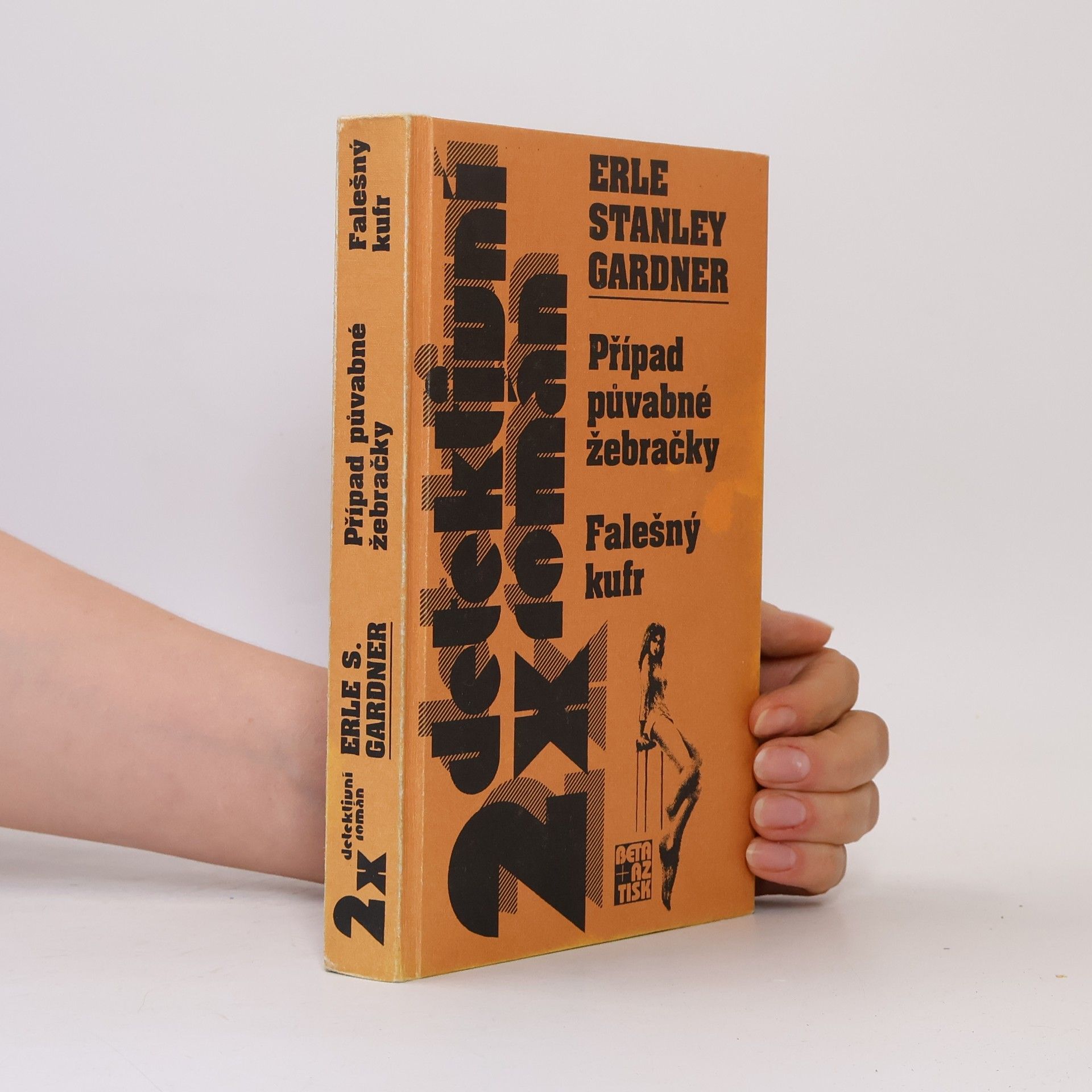 Erle Stanley Gardner 2x detektivní román - Případ půvabné žebračky. Falešný kufr