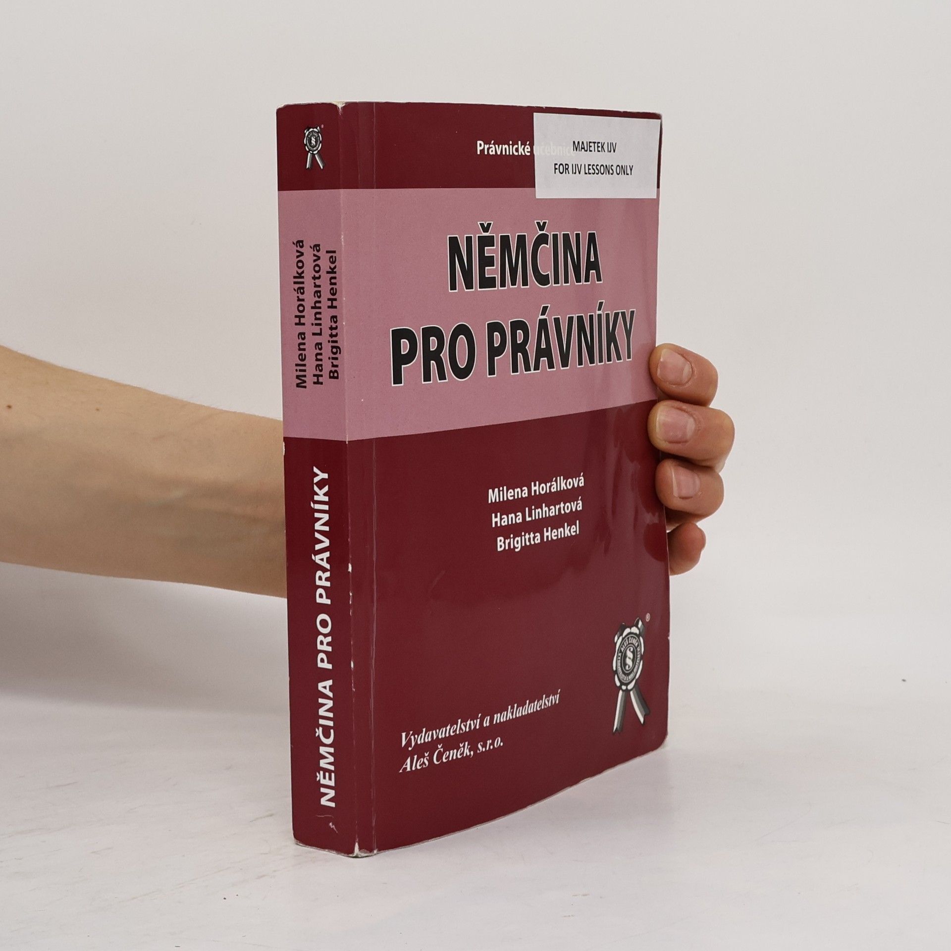 Milena Horálková Němčina pro právníky