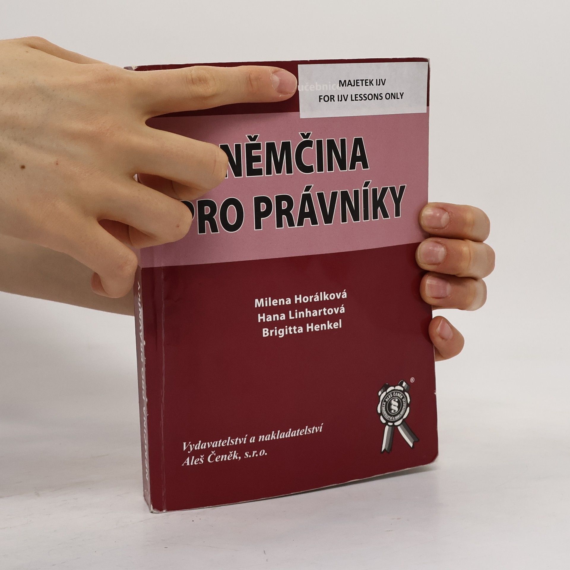 Milena Horálková Němčina pro právníky