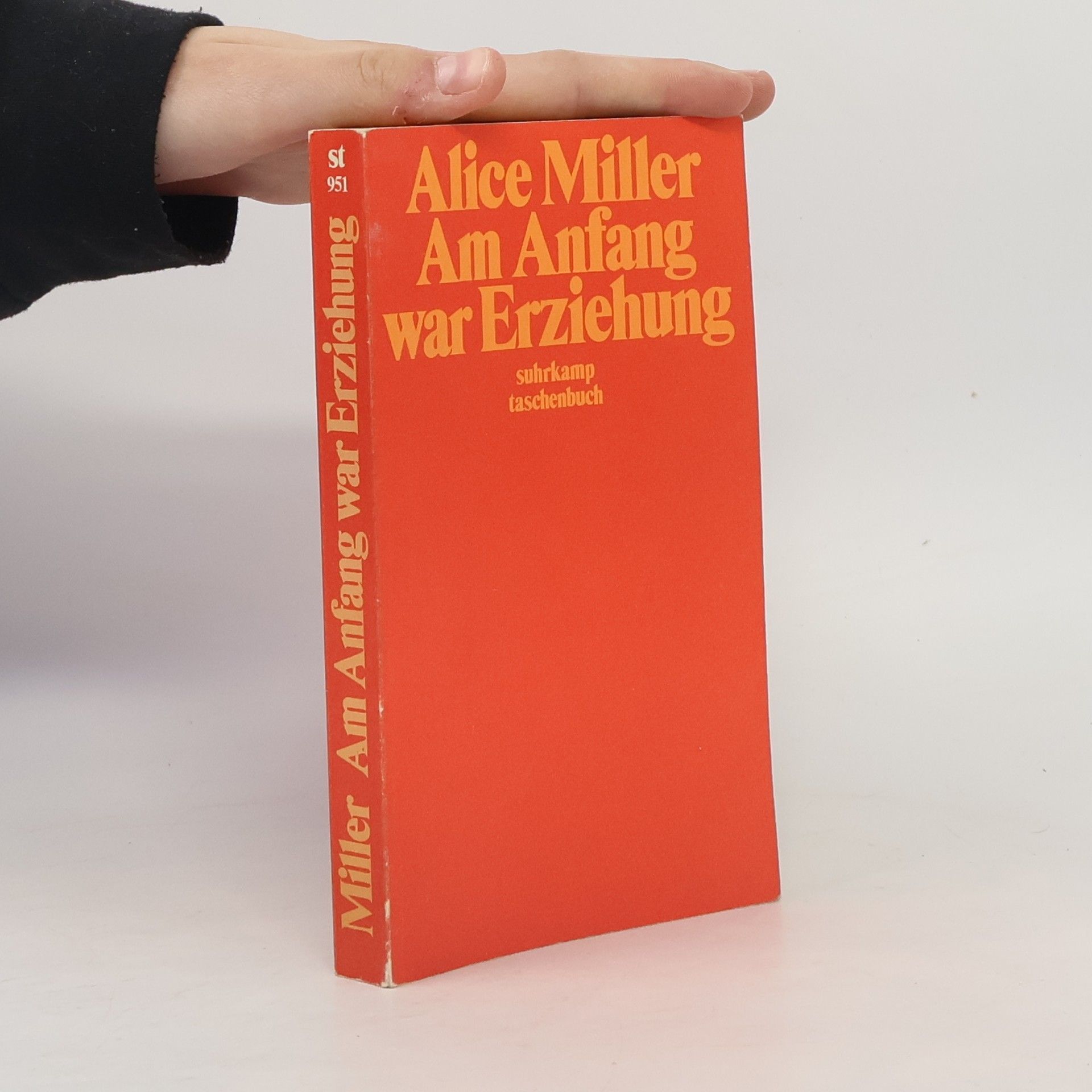 Alice Miller Am Anfang war Erziehung