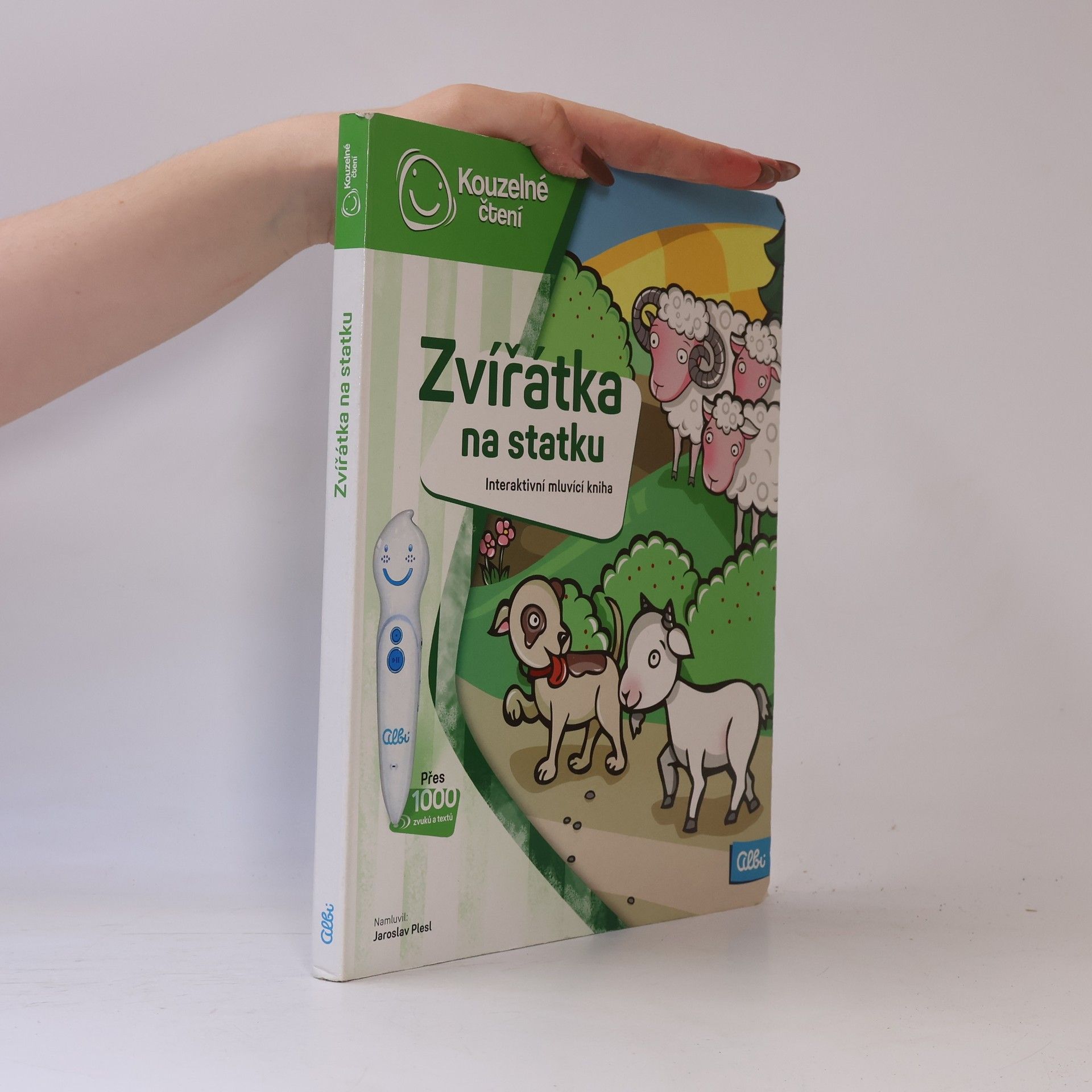 Zvířátka na statku. Interaktivní mluvící kniha