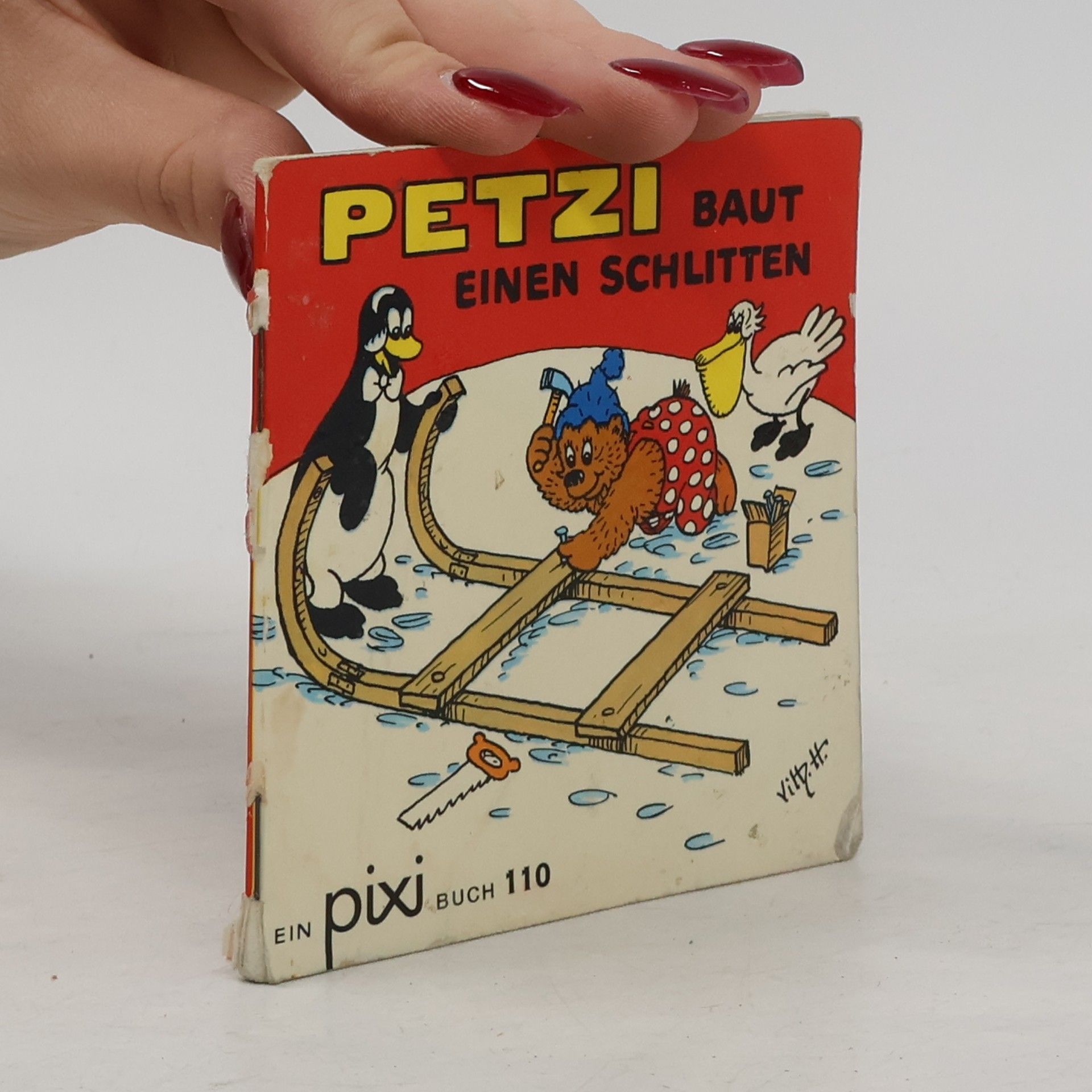 Kolektív autorov Ein-Pixi Buch 110. Petzi baut einen Schlitten