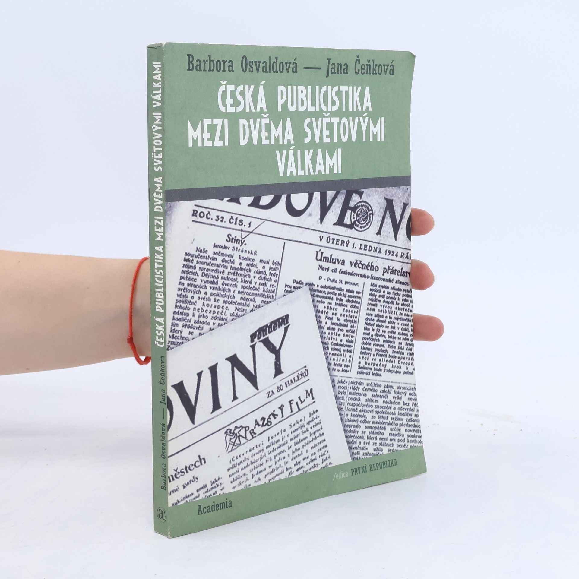 Barbora Osvaldová Česká publicistika mezi dvěma světovými válkami