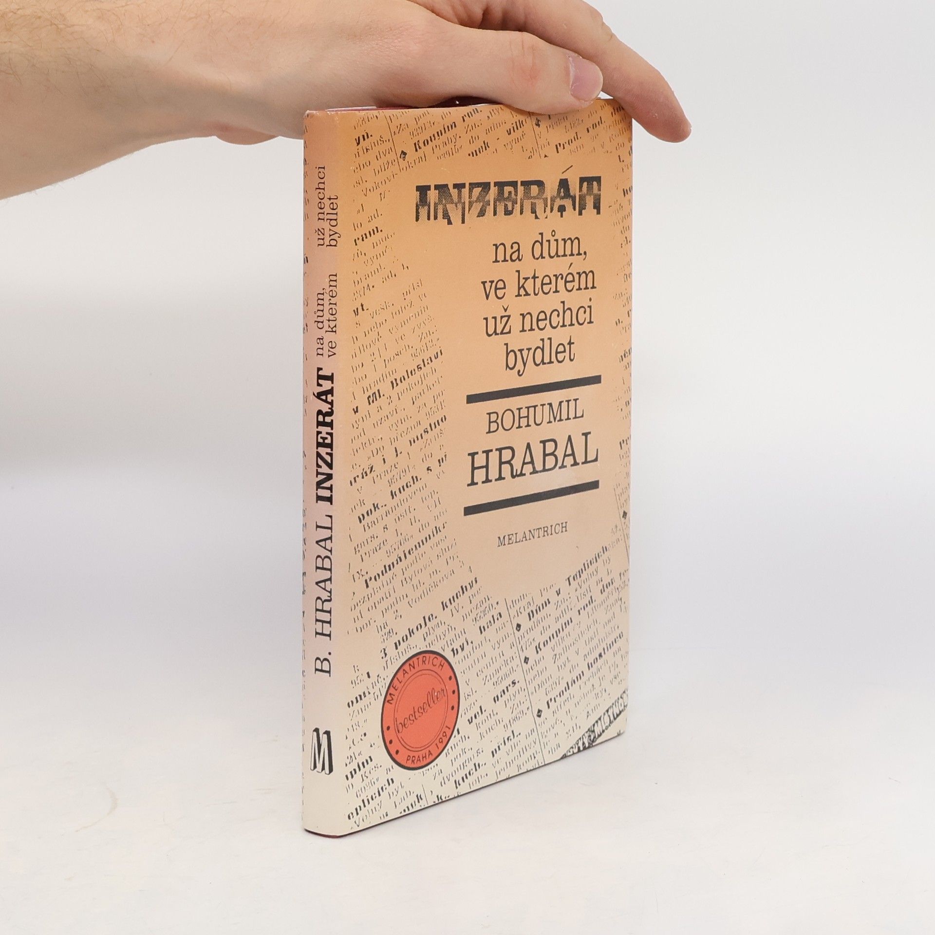 Bohumil Hrabal Inzerát na dům, ve kterém už nechci bydlet