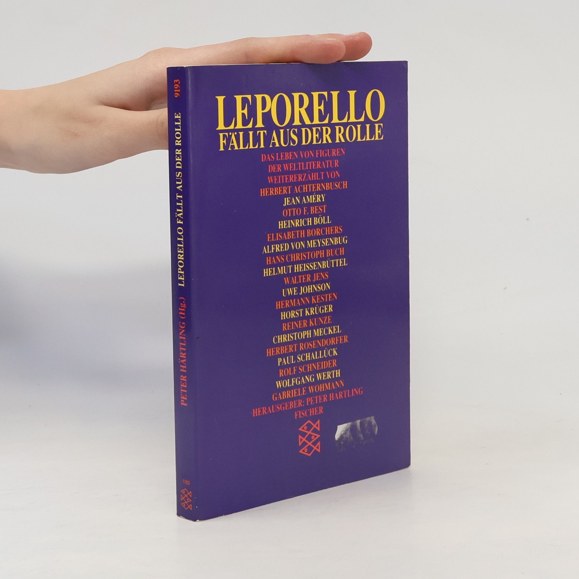 Peter Härtling Leporello fällt aus der Rolle