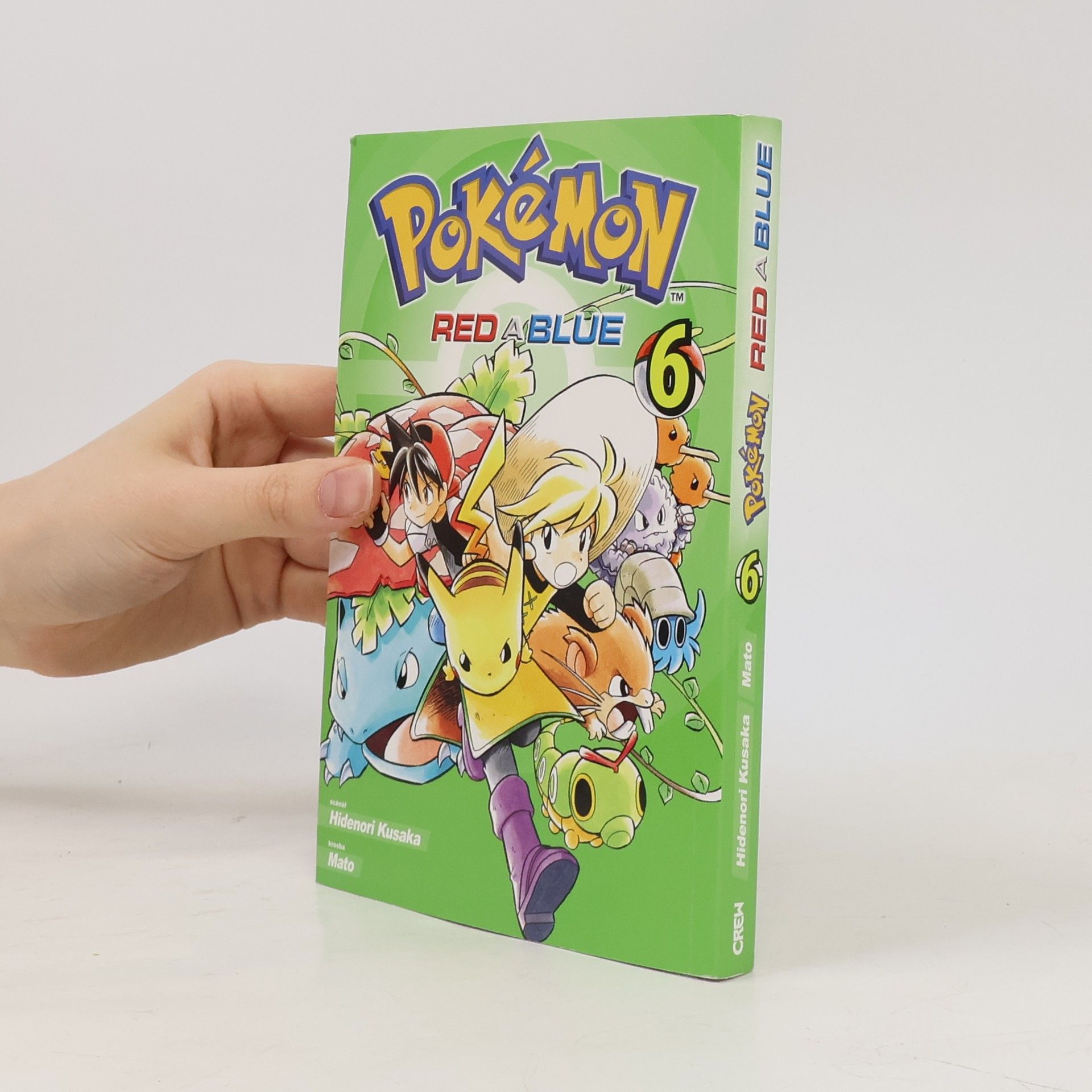 Hidenori Kusaka Pokémon. Red a Blue 6