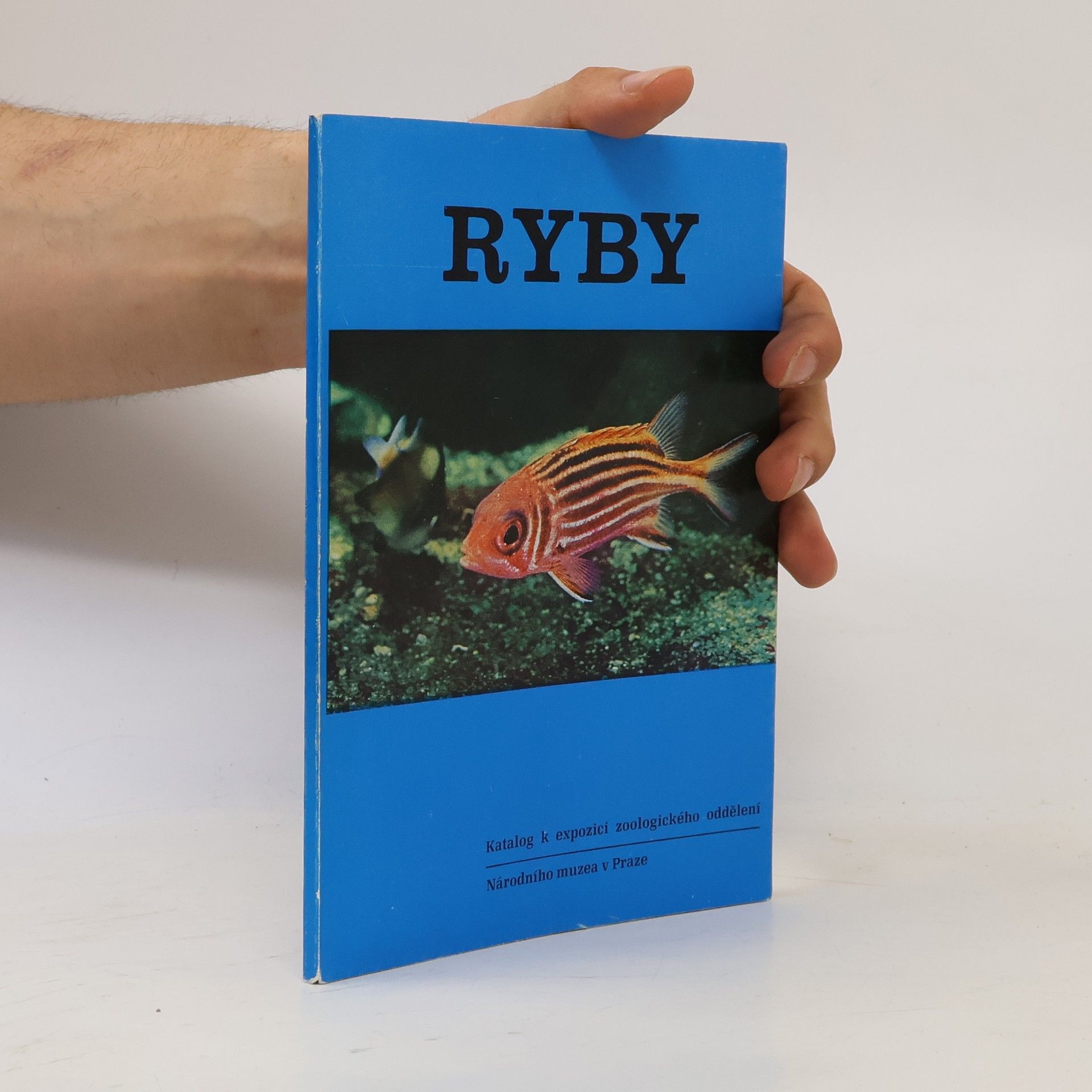 Pavel Harcuba Ryby. Katalog k expozici zoologického oddělení Národního muzea v Praze