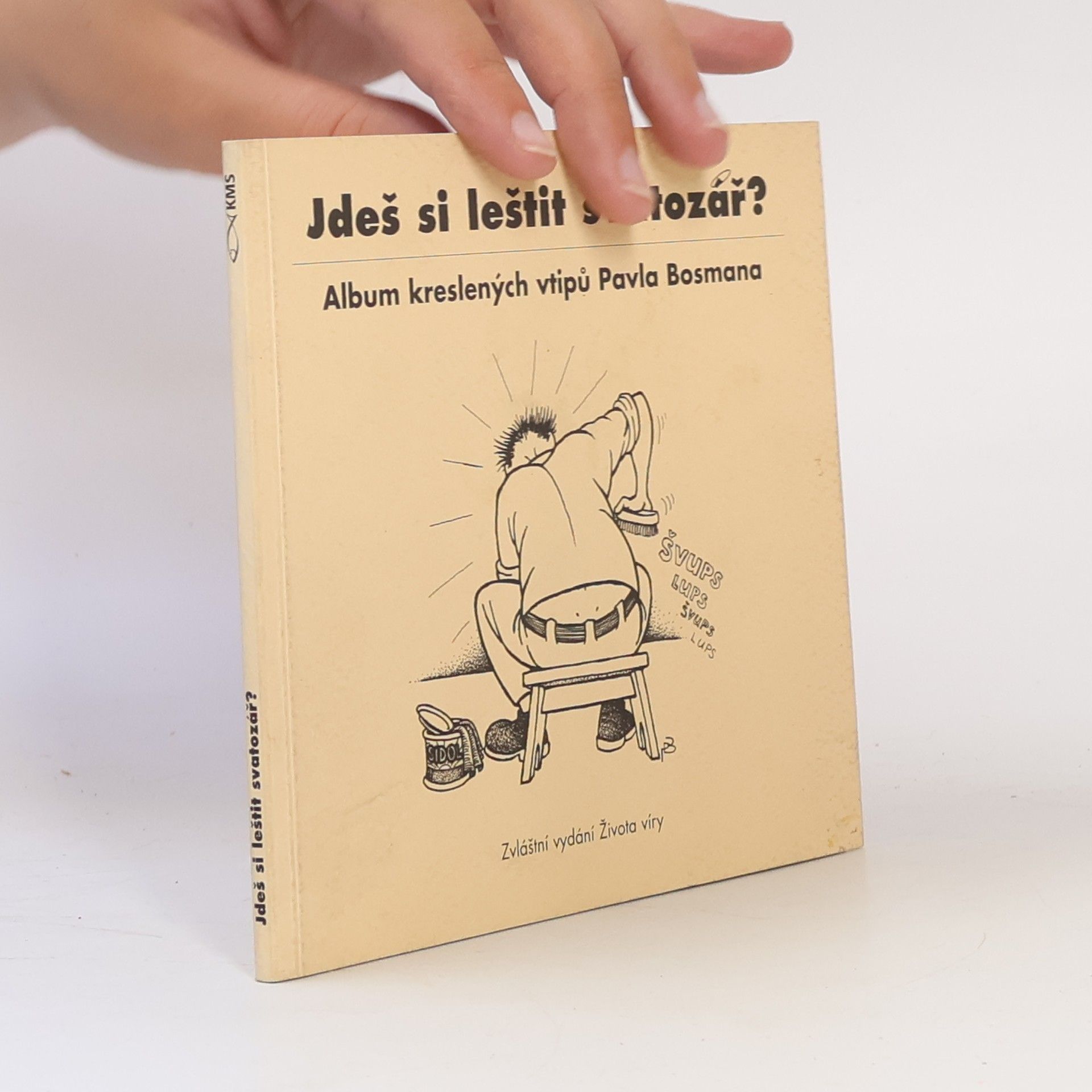 Pavel Bosman Jdeš si leštit svatozář? : album kreslených vtipů Pavla Bosmana