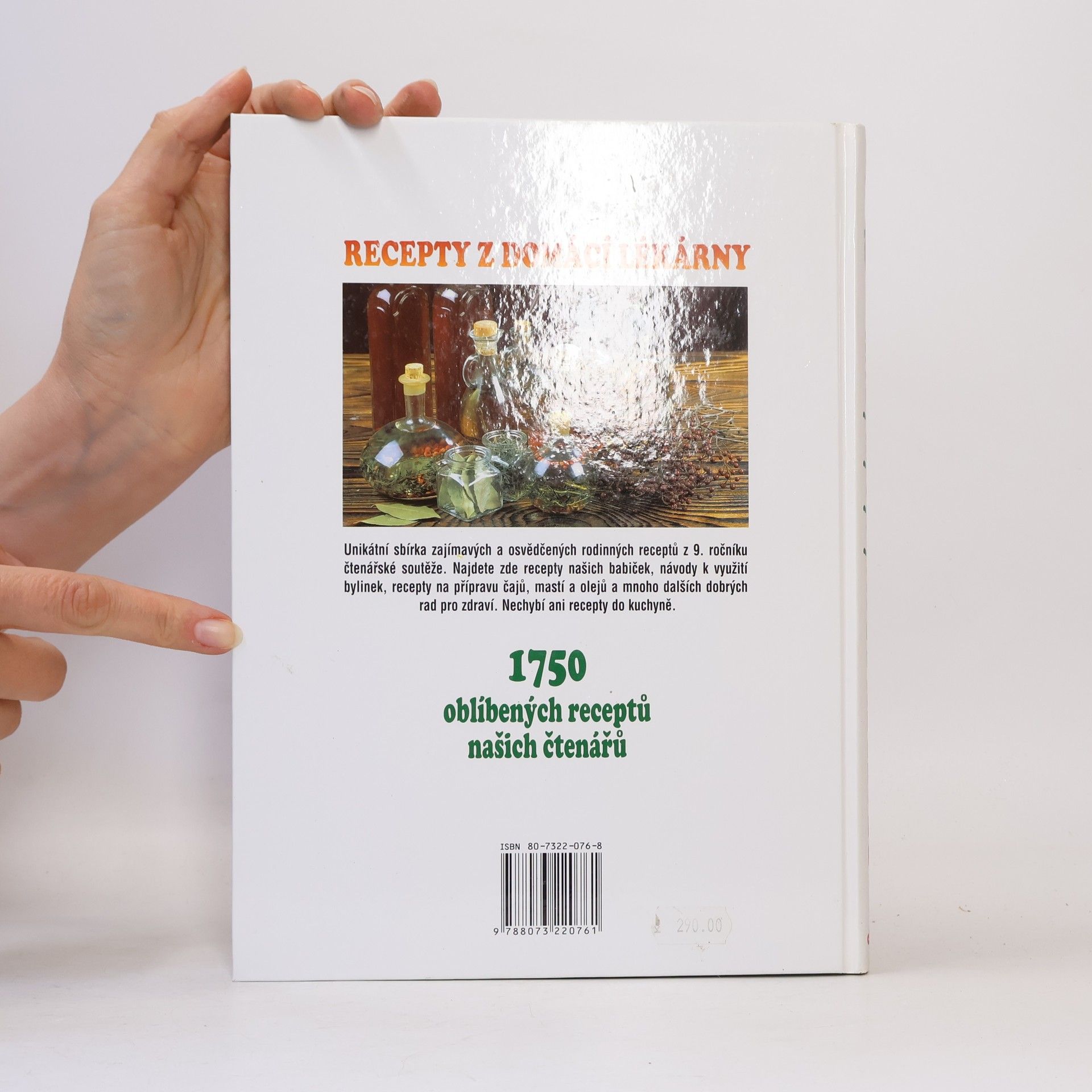 Vladimír Doležal Recepty naší rodiny. 9. ročník, Recepty z domácí lékarny