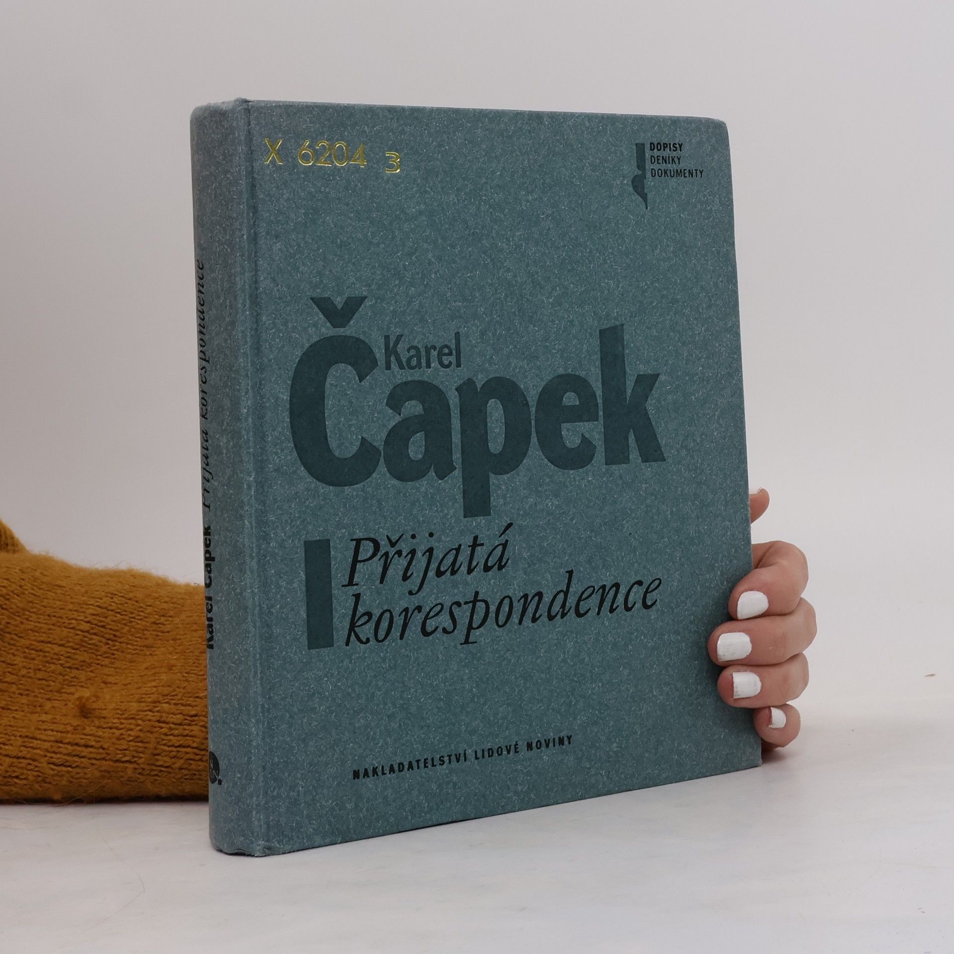 Milada Chlíbcová Karel Čapek. Přijatá korespondence