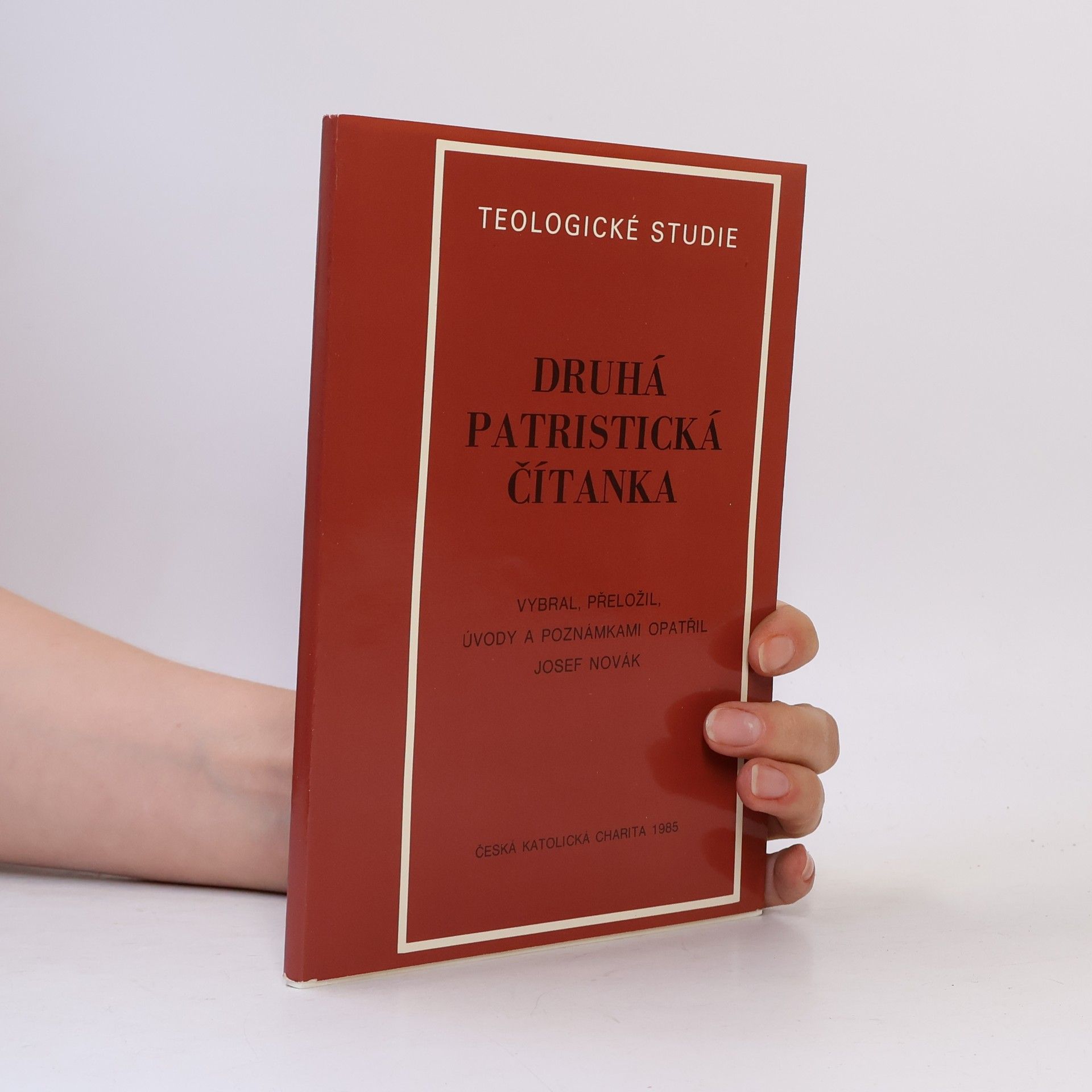 Josef Novák Teologické studie. Druhá patristická čítanka