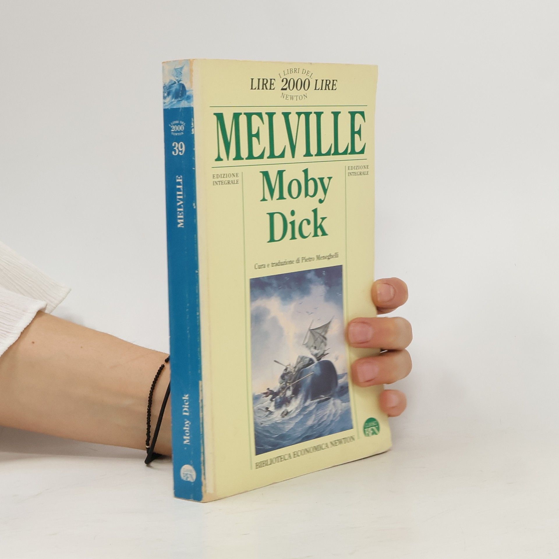 I libri dei 2000 lire Newton - 39: Moby Dick ovvero la balena edizione integrale