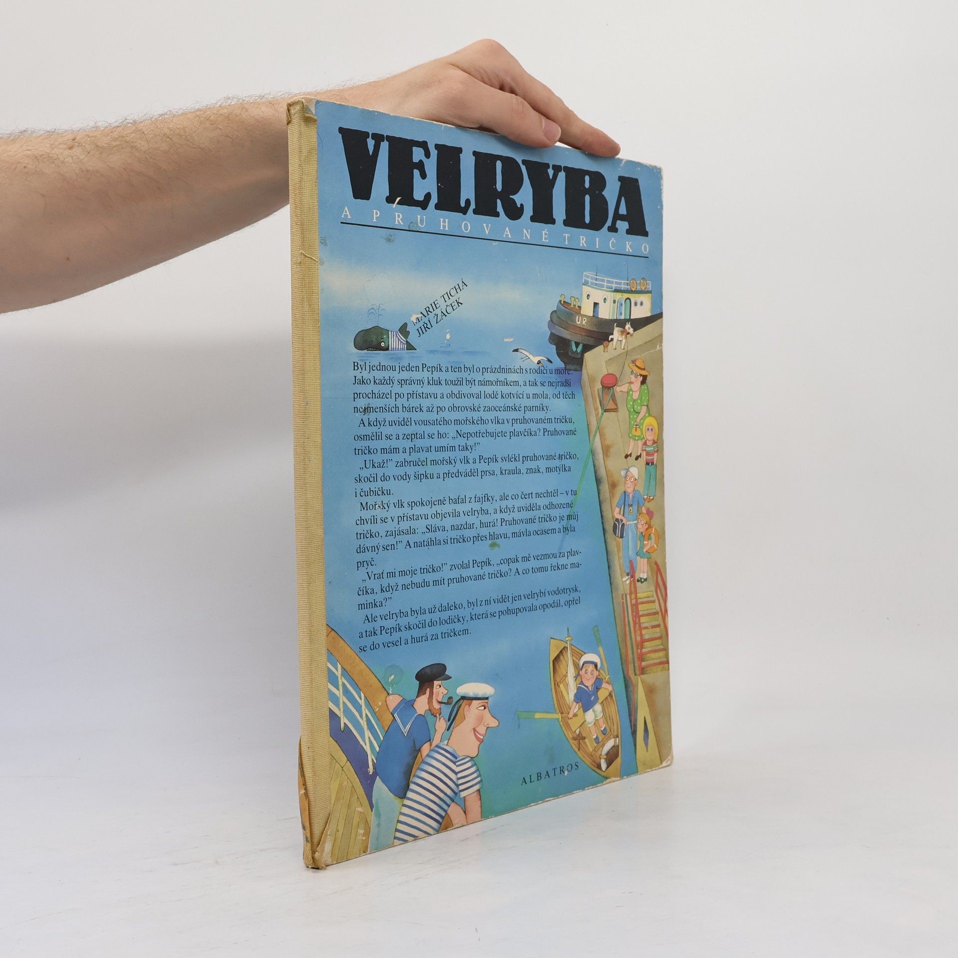 Jiří Žáček Velryba a pruhované tričko