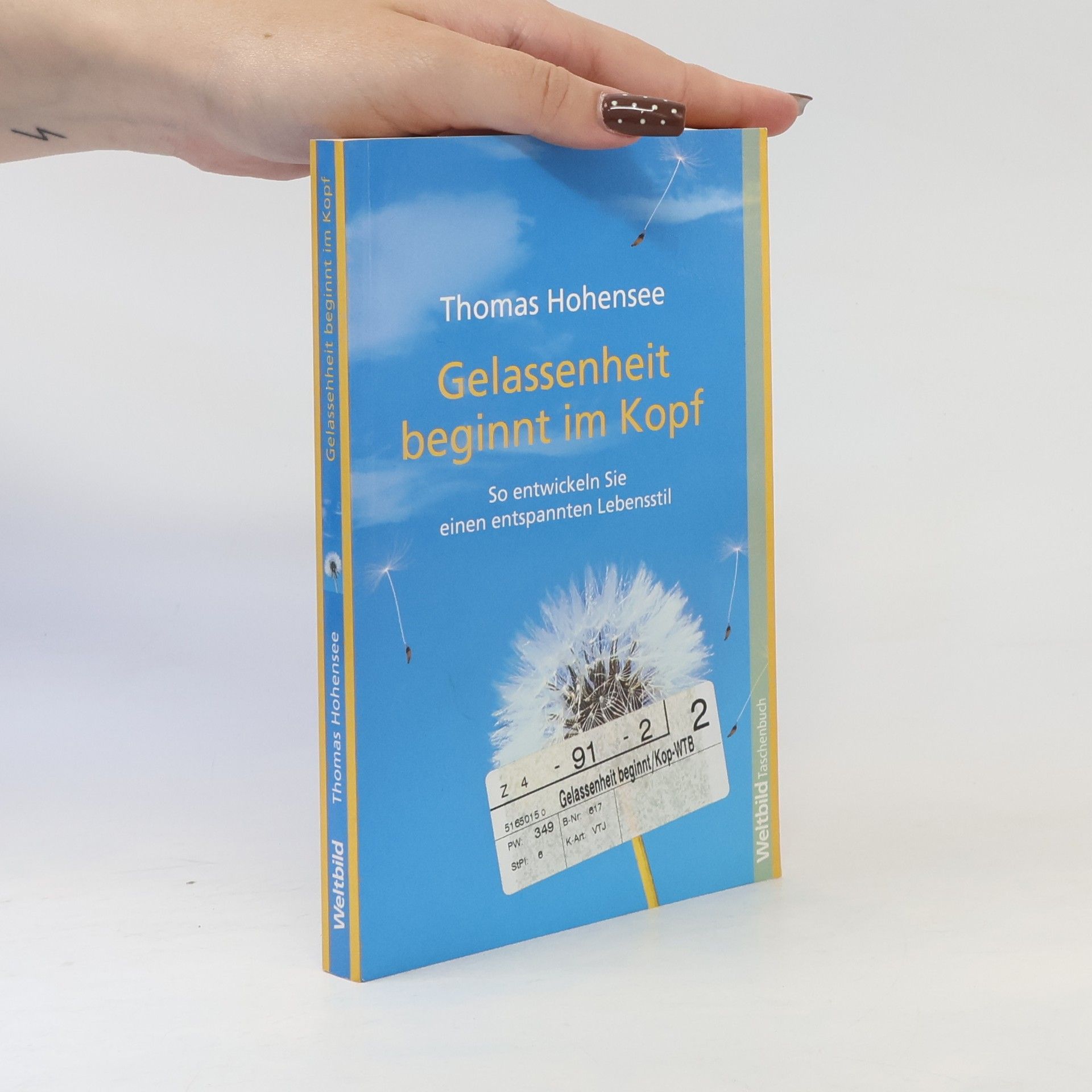 Thomas Hohensee Gelassenheit beginnt im Kopf