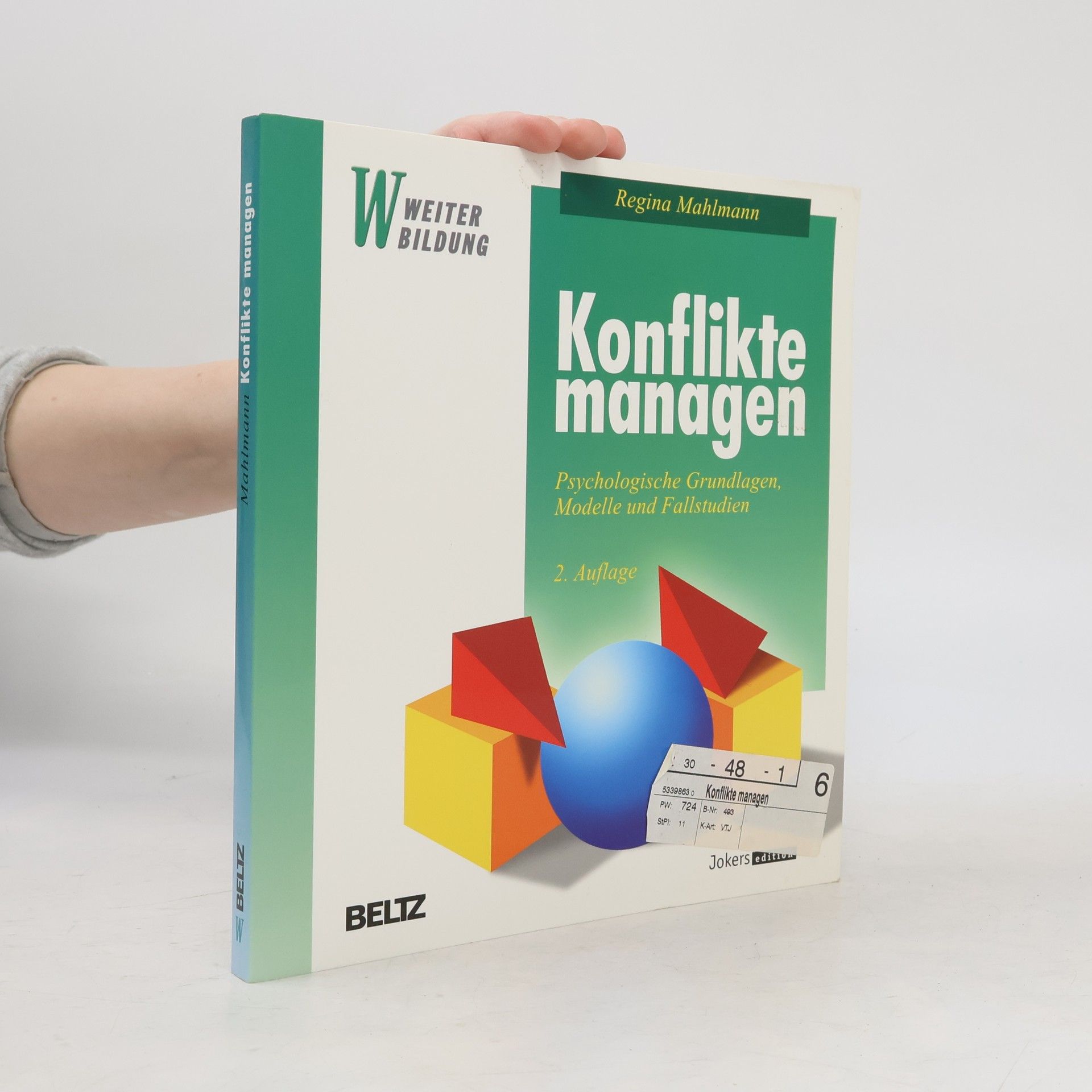 Regina Mahlmann Konflikte managen