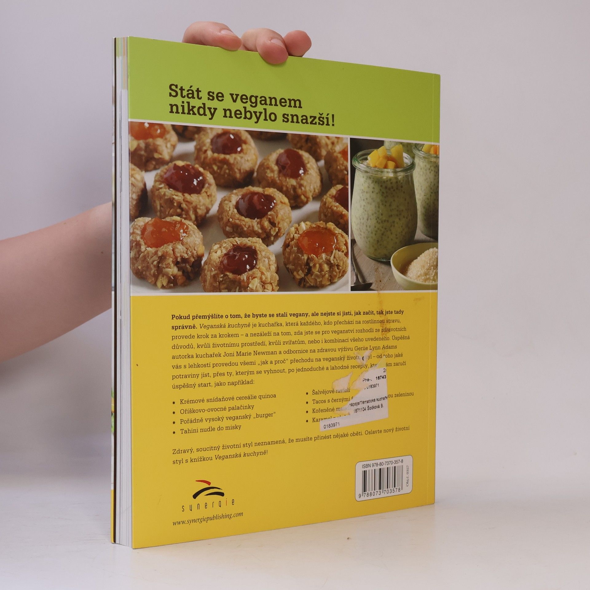 Joni Marie Newman Veganská kuchyně : vše co potřebujete vědět o rostlinné stravě a veganském životním stylu