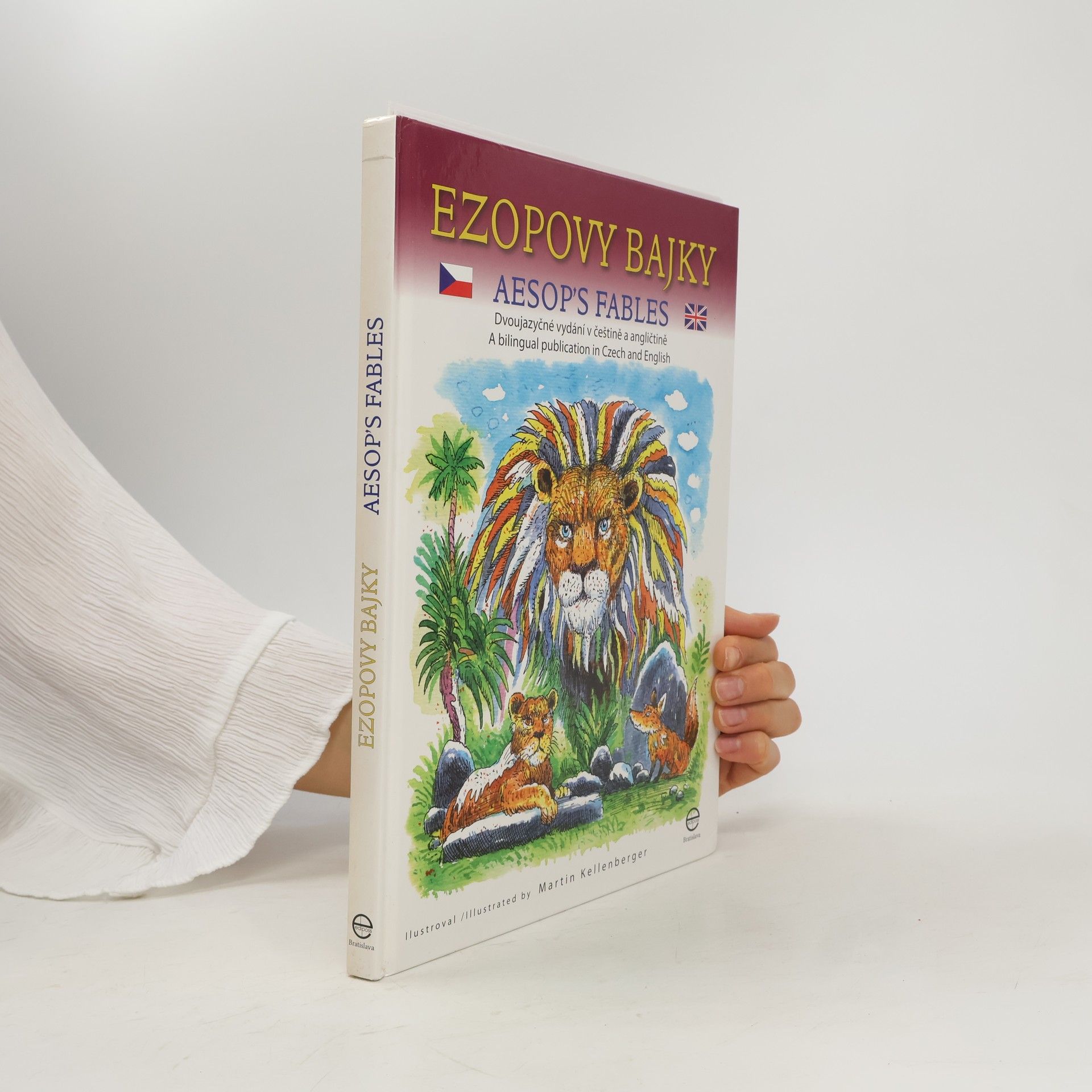 Ezop Ezopovy bajky: Dvoujazyčné vydání v češtině a angličtině