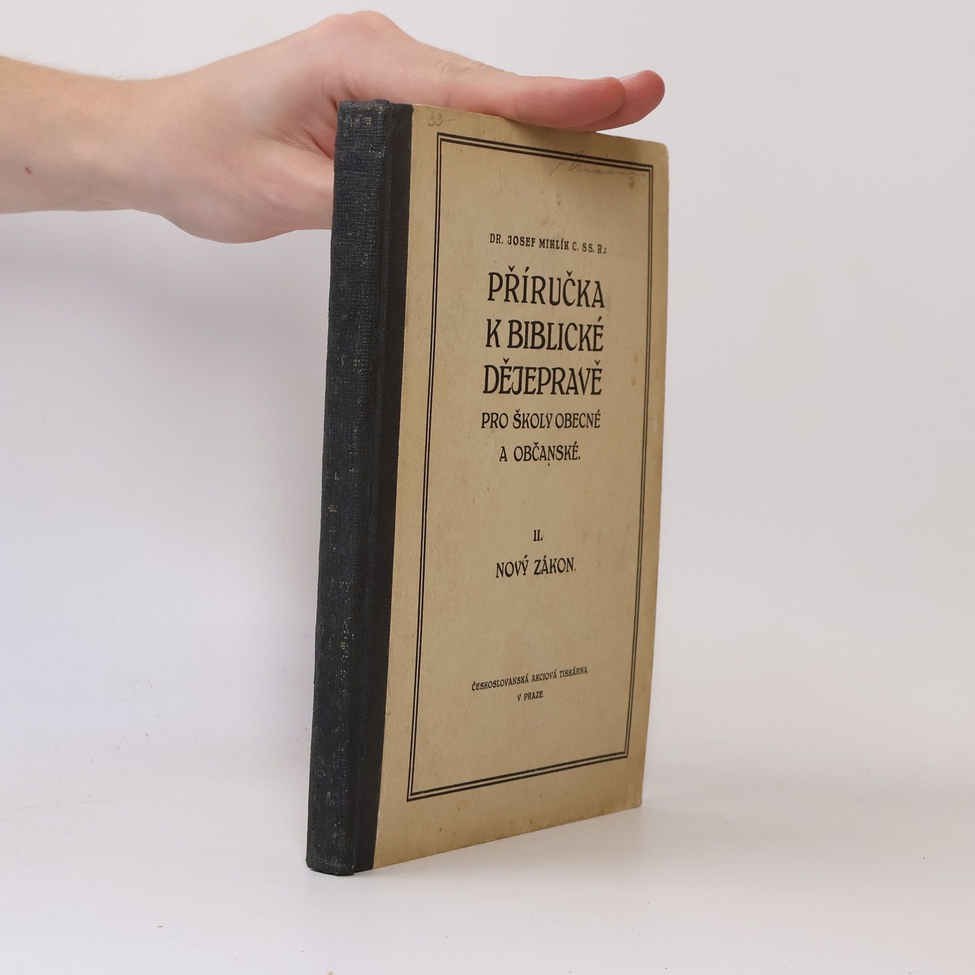 Kolektiv autorů Příručka k biblické dějepravě