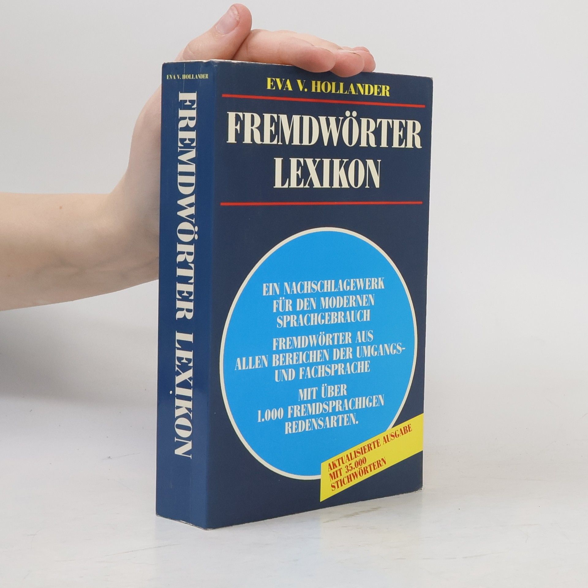 Eva V. Hollander Fremdwörter Lexikon