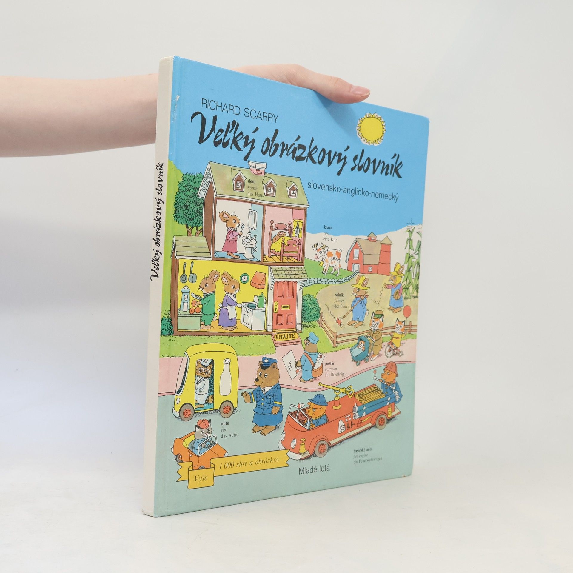 Richard Scarry Veľký obrázkový slovník. Slovensko-anglicko-nemecký