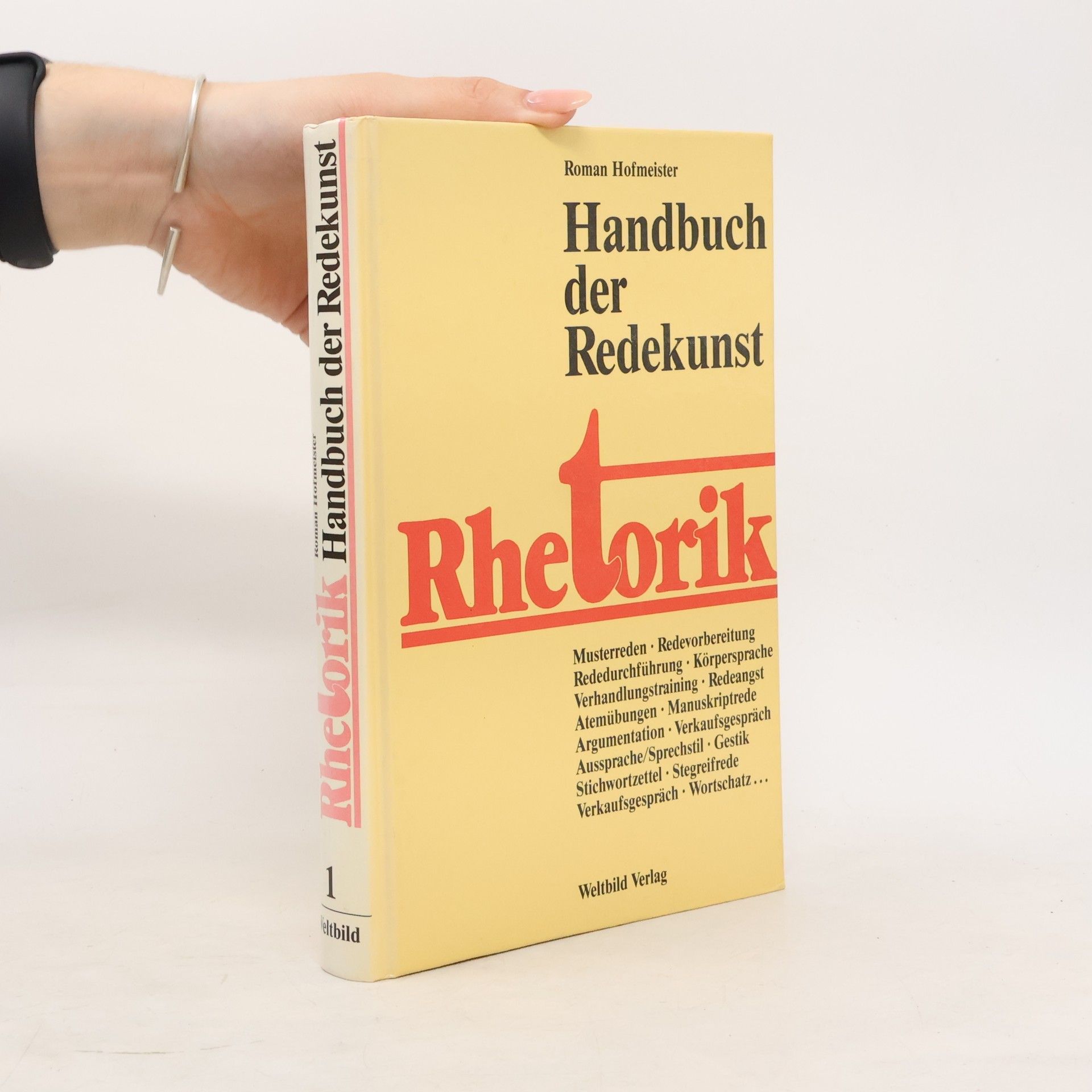 Roman Hofmeister Handbuch der Redekunst. Rhetorik
