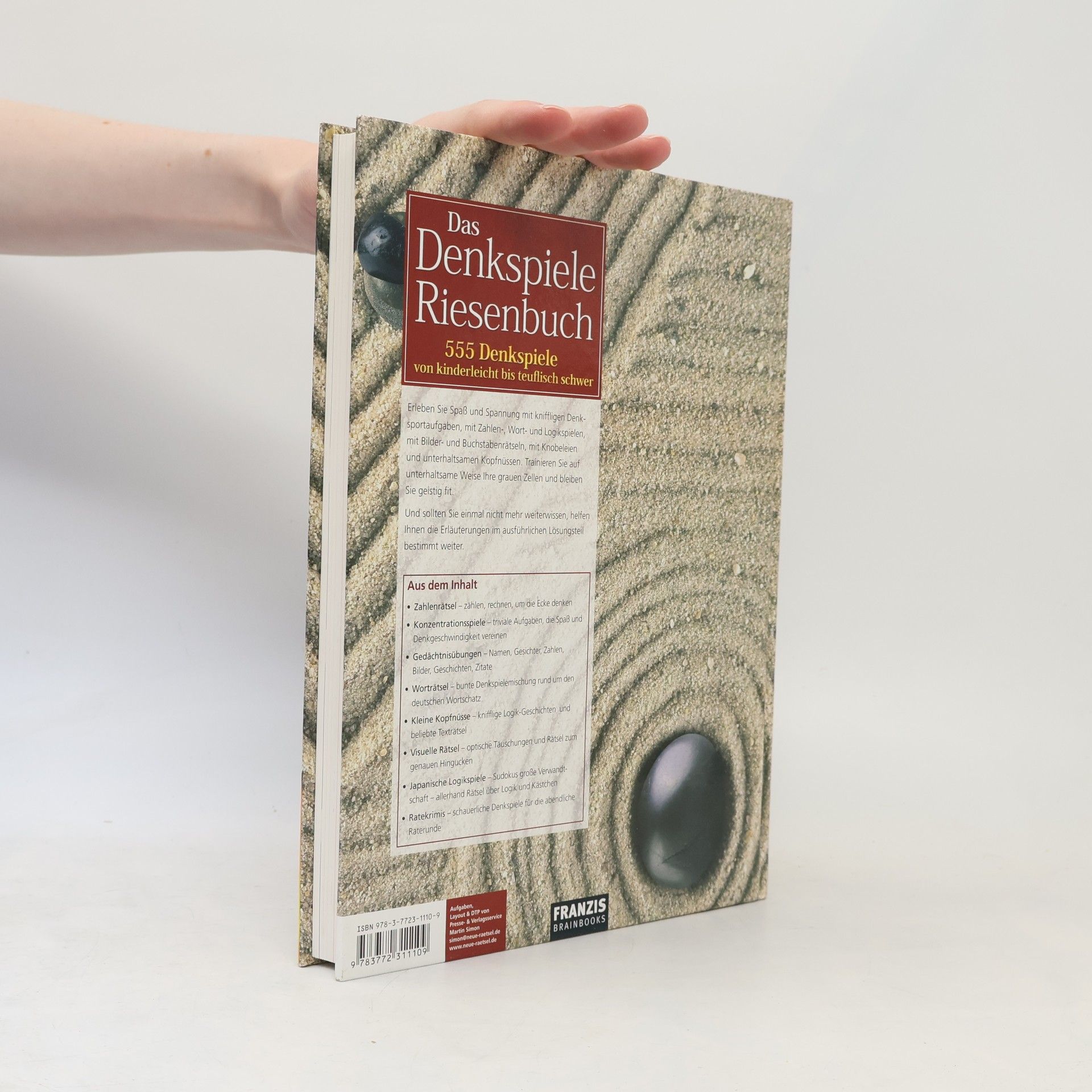 Simon-Martin Banck Das Denkspiele-Riesenbuch