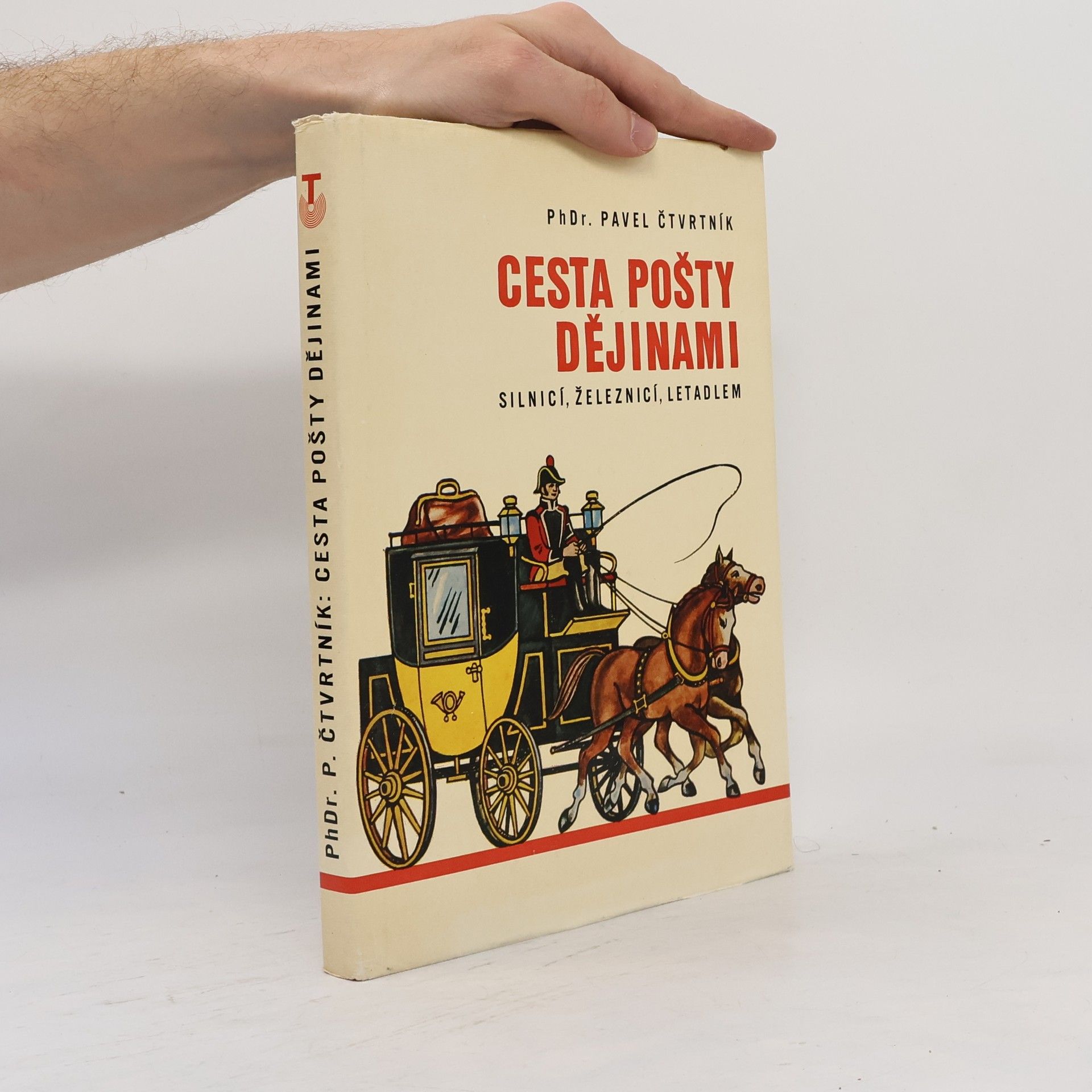 F. Postránecký Cesta pošty dějinami silnicí, železnicí, letadlem