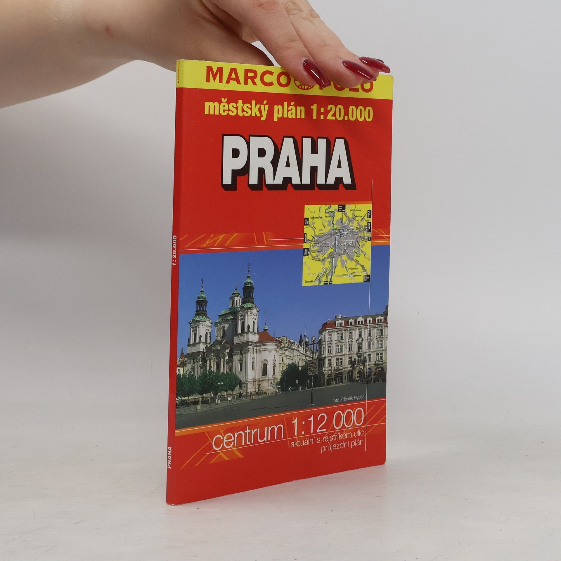 Autorenkollektiv Praha Městský plán 1:20000