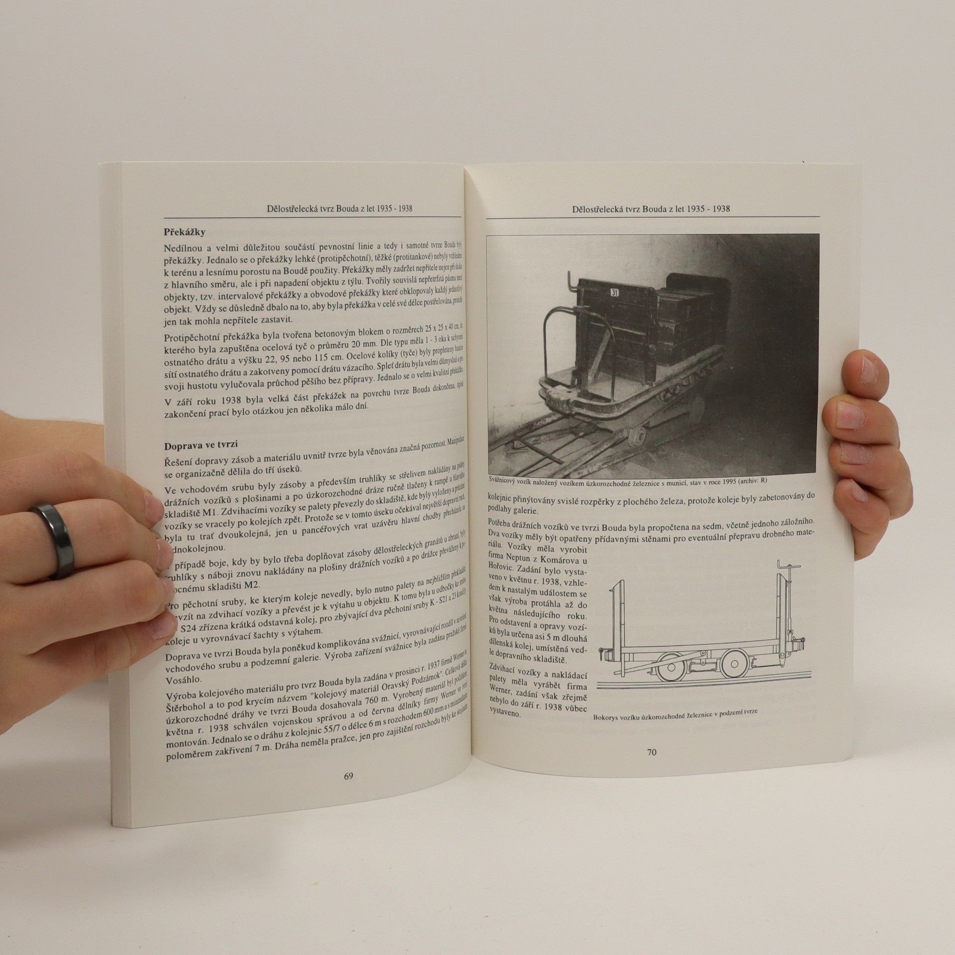 Ladislav Čermák Dělostřelecká tvrz Bouda z let 1935 - 1938