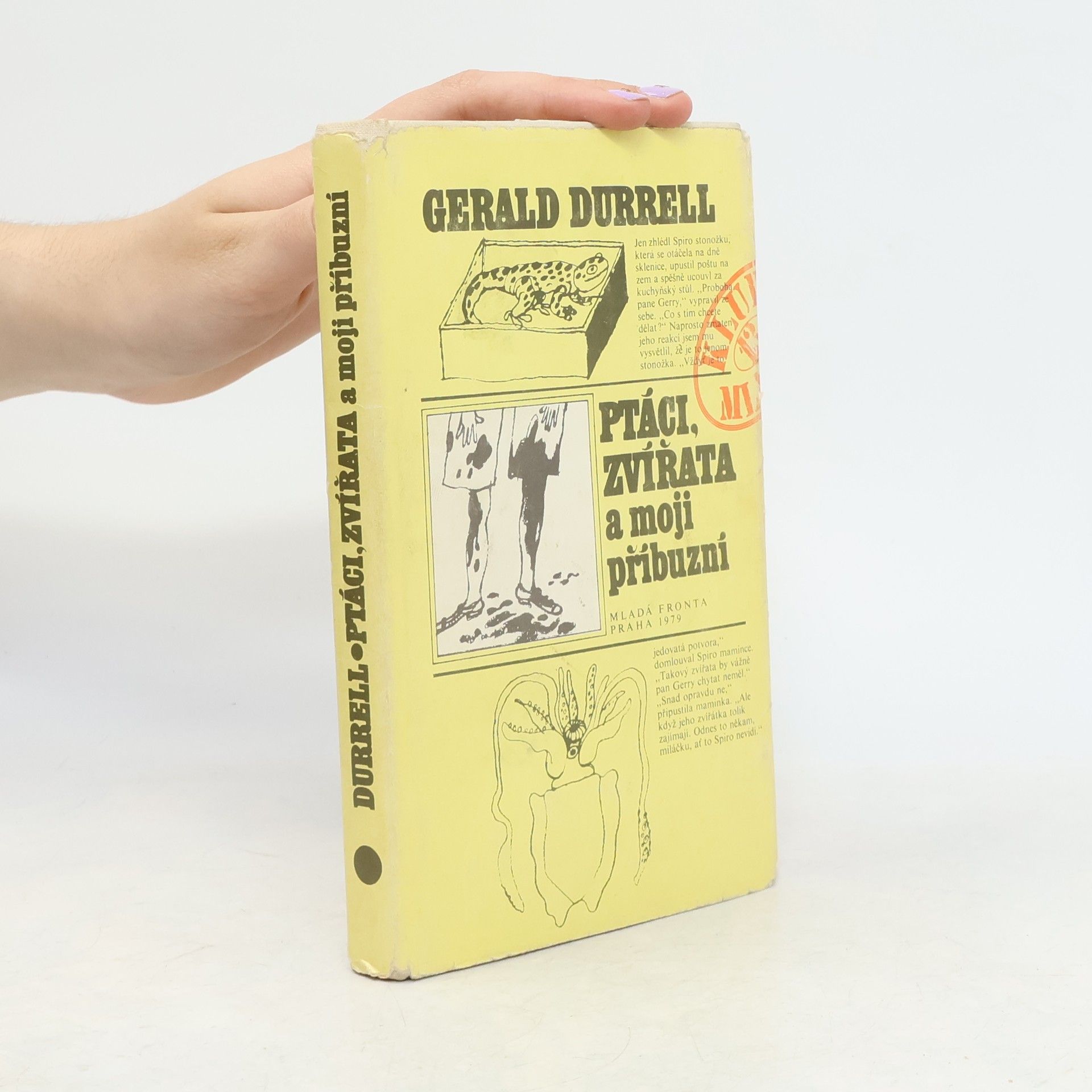 Gerald Durrell Ptáci, zvířata a moji příbuzní
