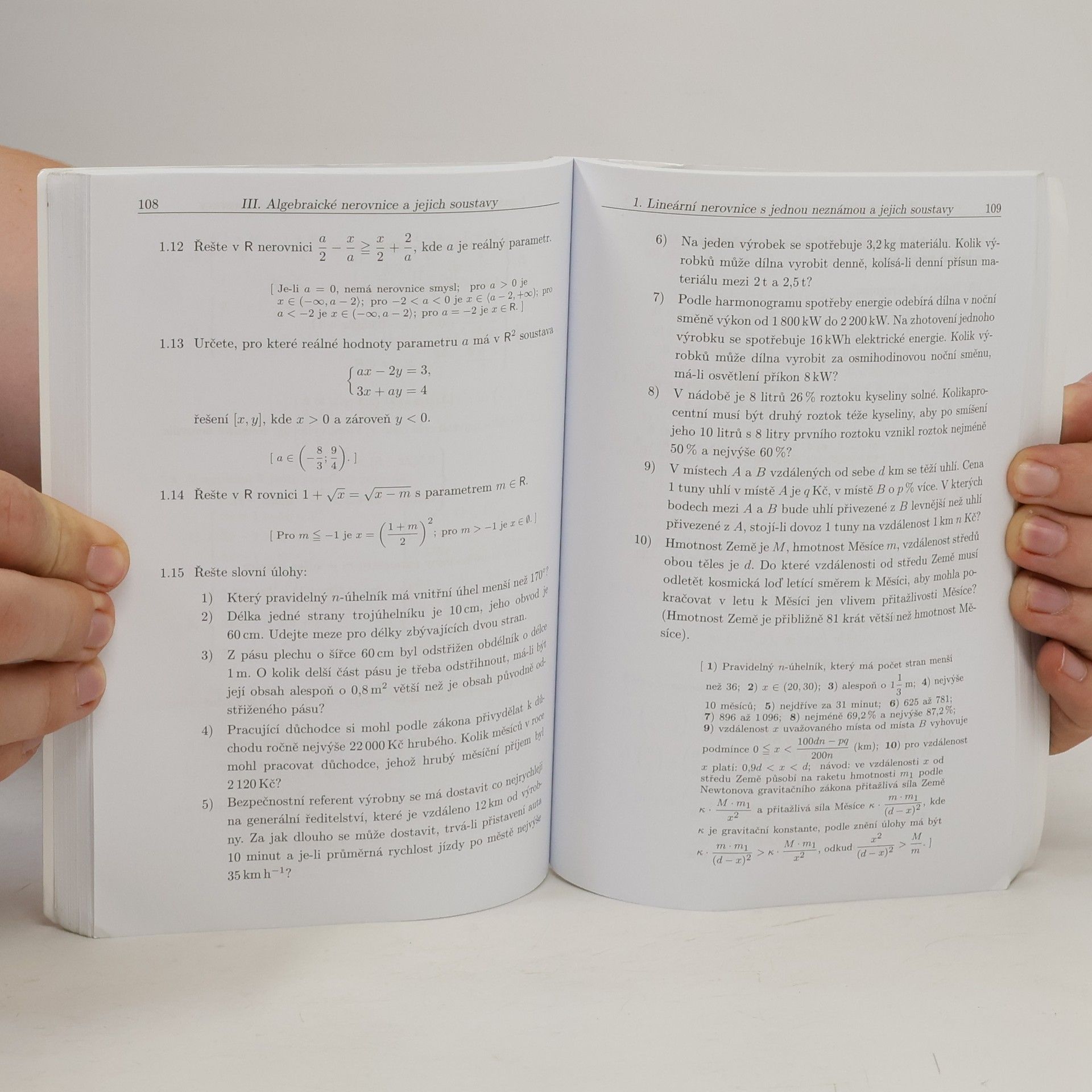 František Janeček Sbírka úloh z matematiky pro střední školy
