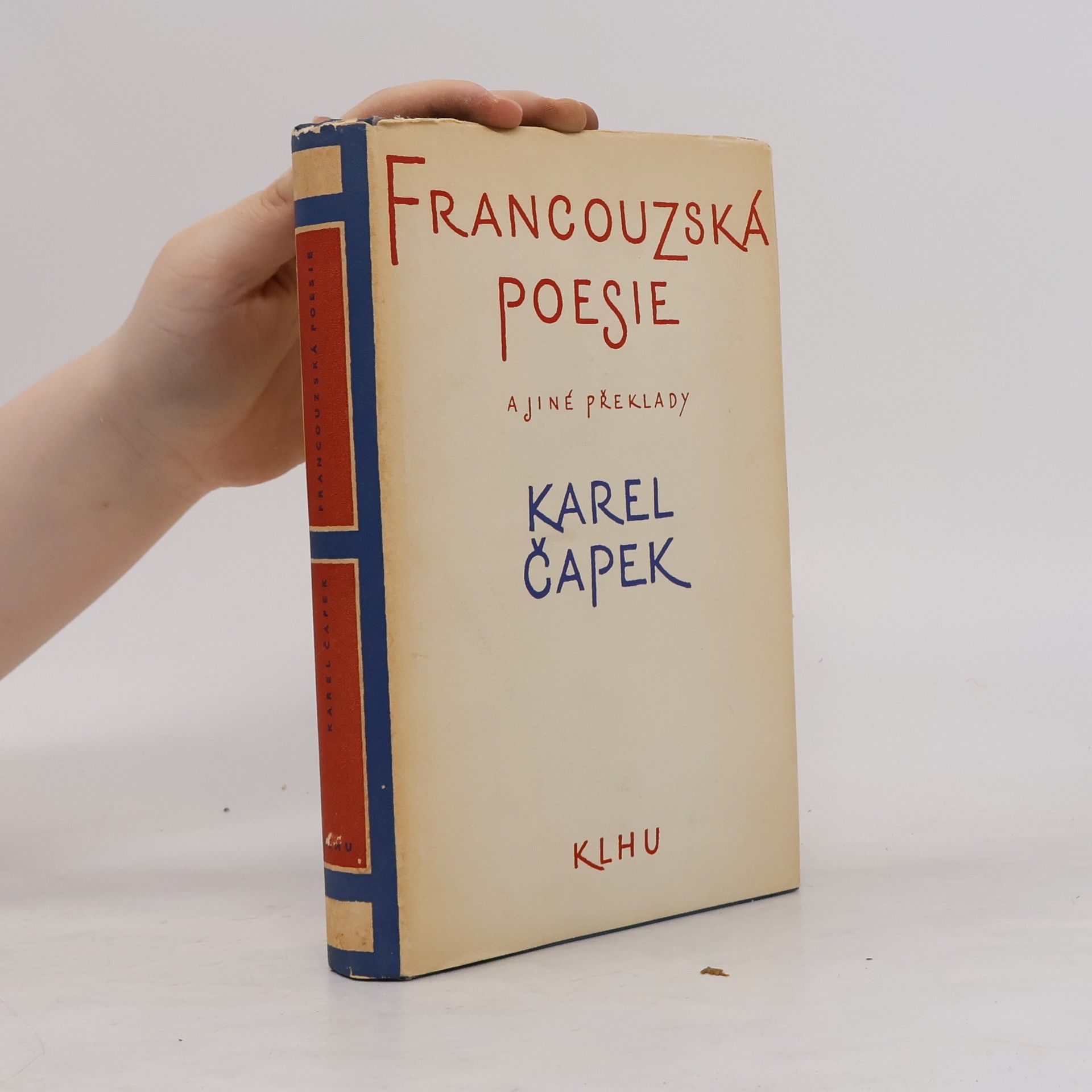 Karel Čapek Francouzská poesie a jiné překlady