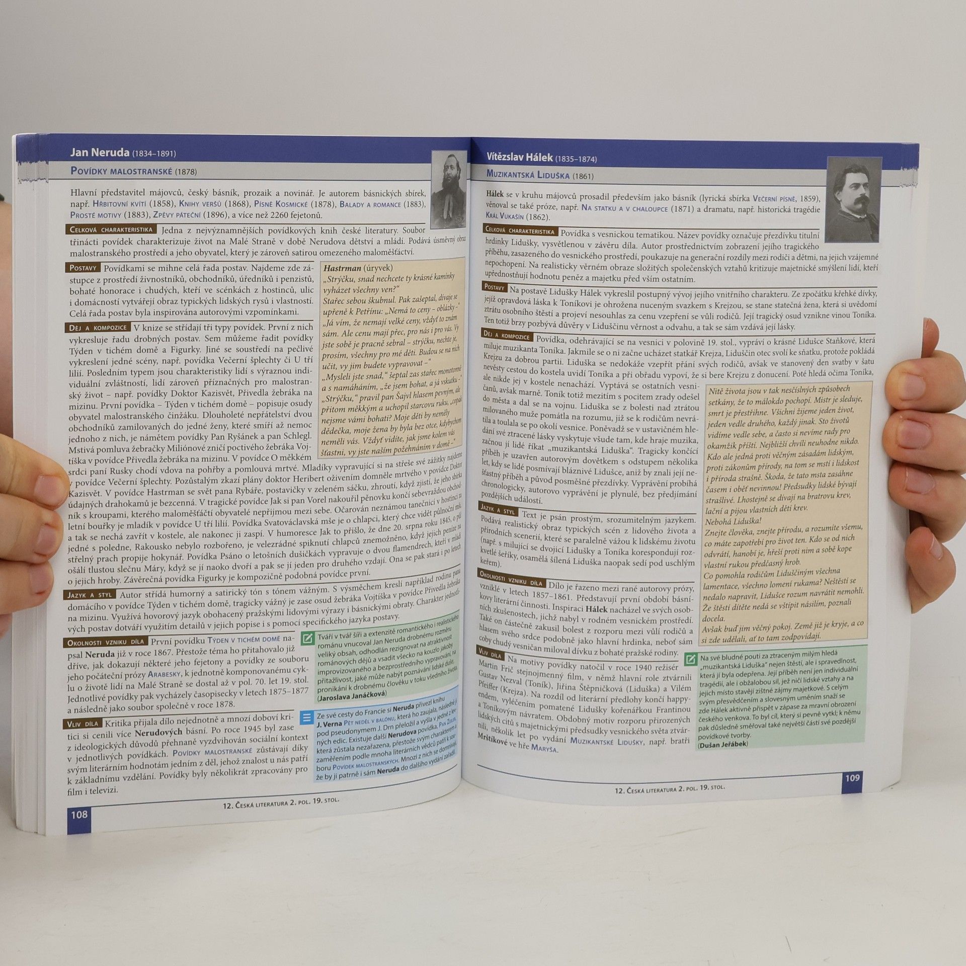 Otakar Slanař Obsahy a rozbory děl: K literatuře - přehledu SŠ učiva