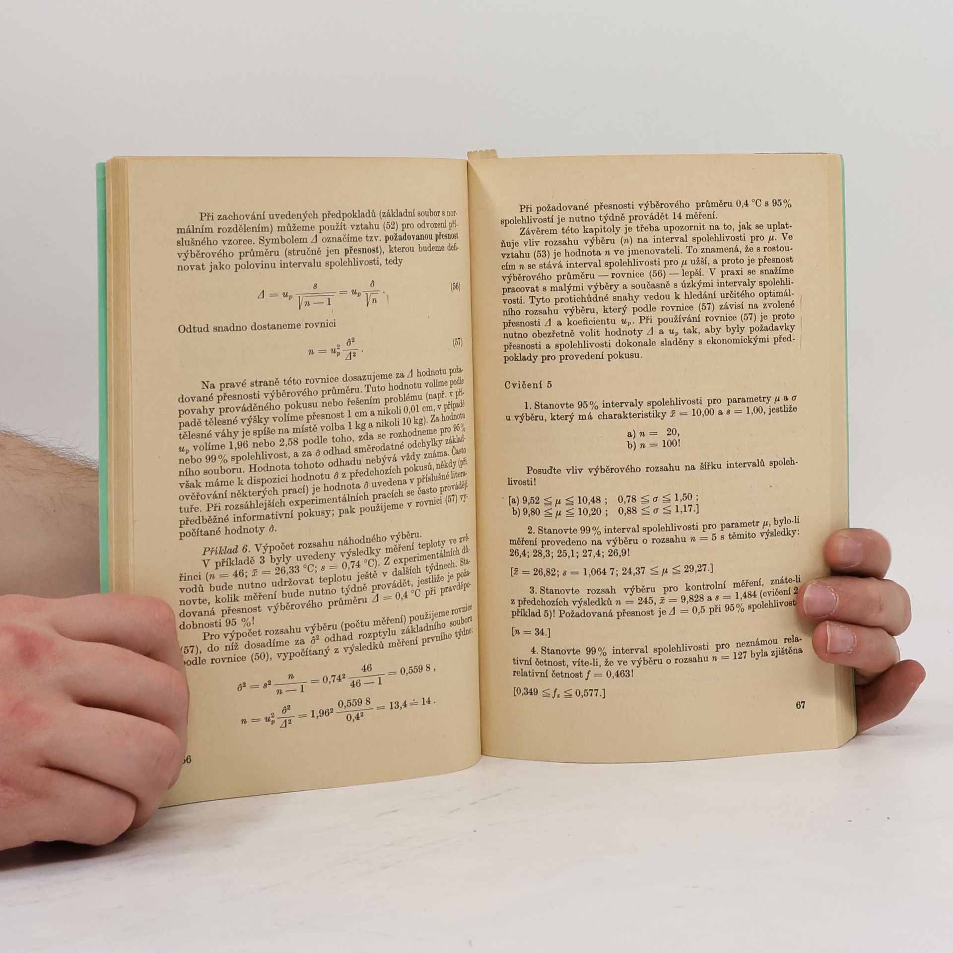 Roman Reisenauer Metody matematické statistiky